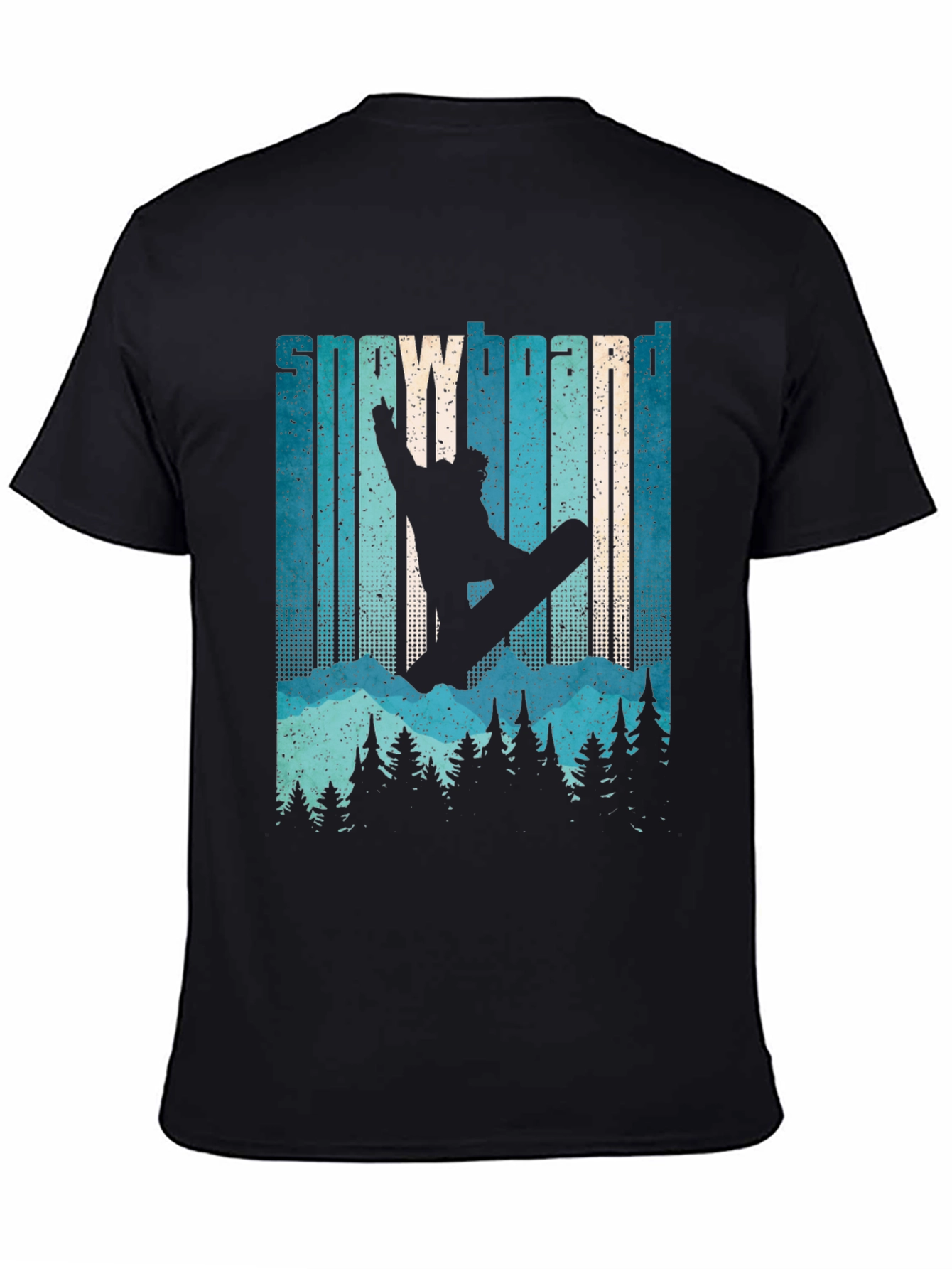 Snowboard Retro Graphic T-Shirt