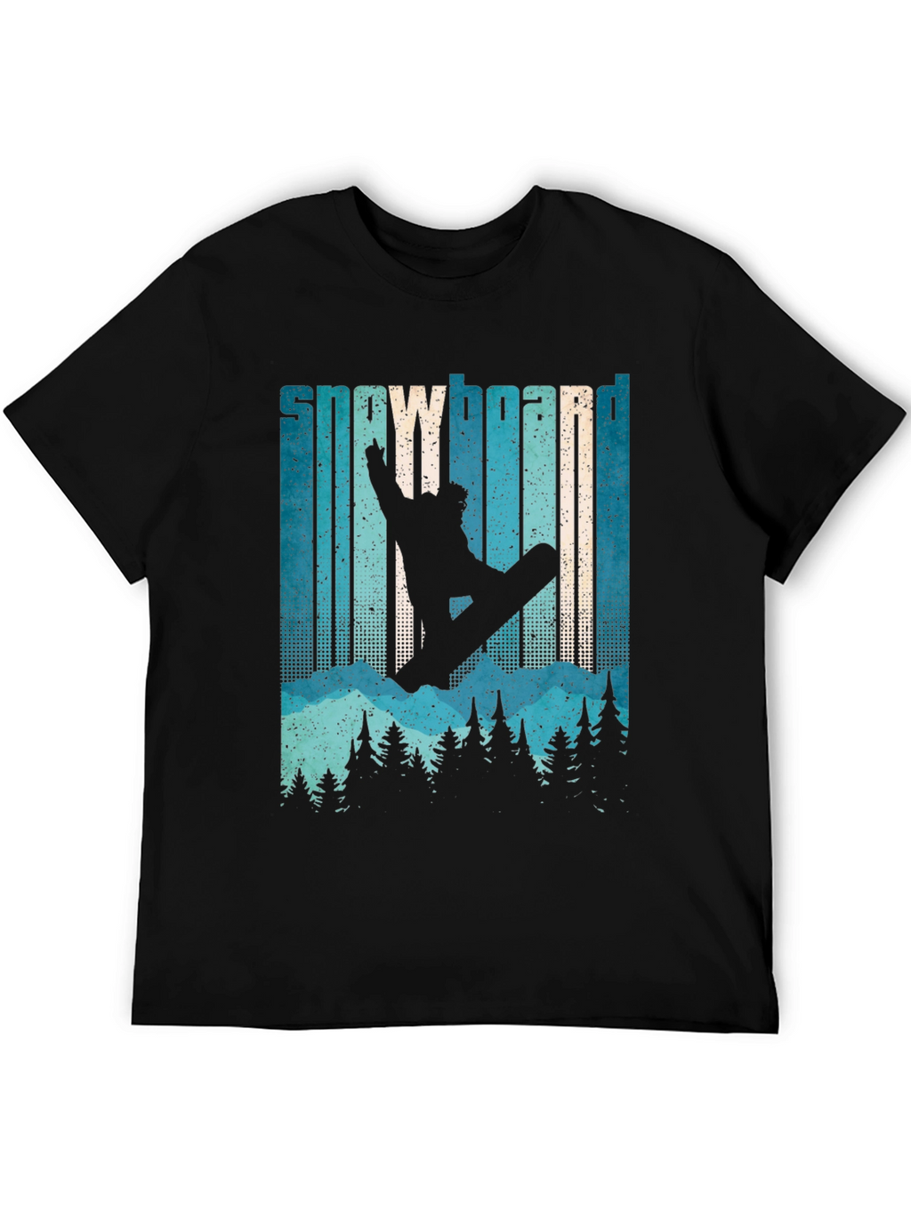 Snowboard Retro Graphic T-Shirt