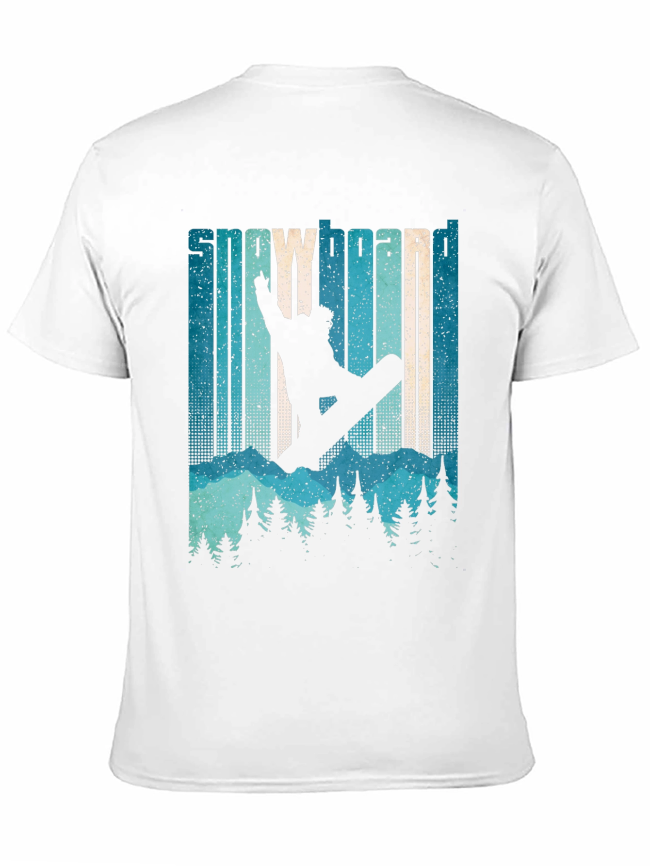 Snowboard Retro Graphic T-Shirt