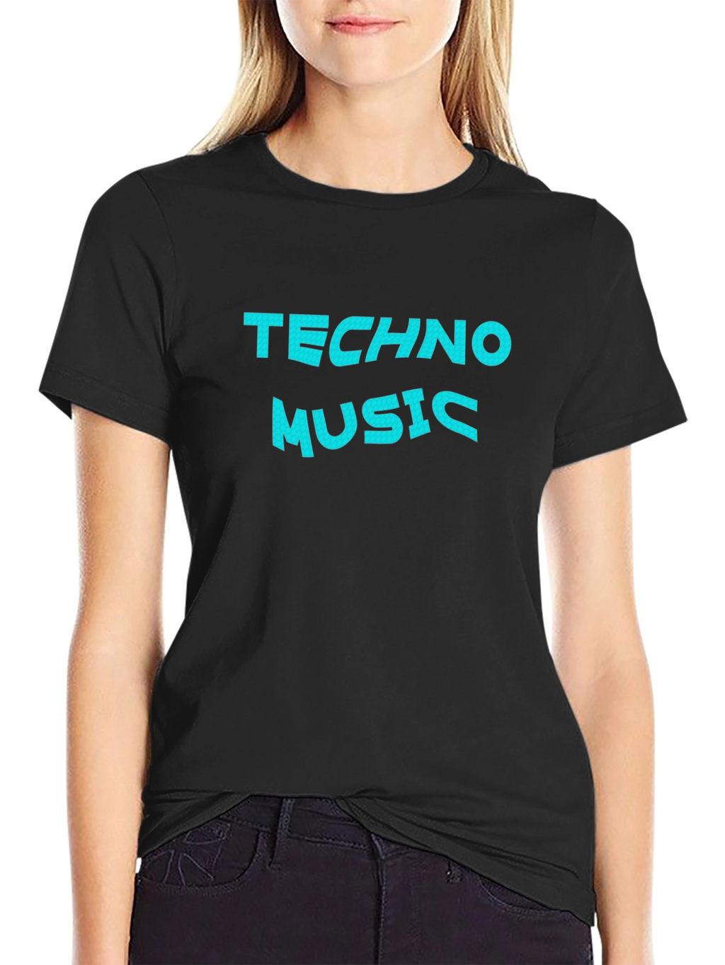 Techno Music T-Shirt - Premium Cotton Blend Tee