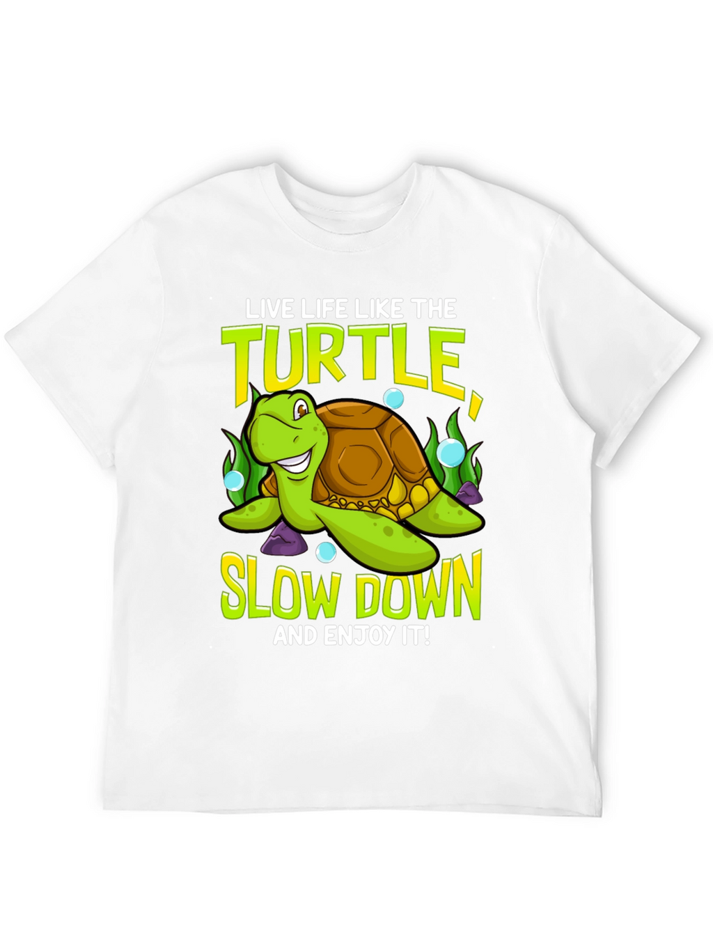 Live Like the Turtle Graphic T-Shirt