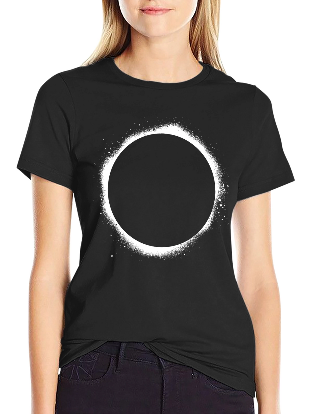 Eclipse Graphic Black T-Shirt
