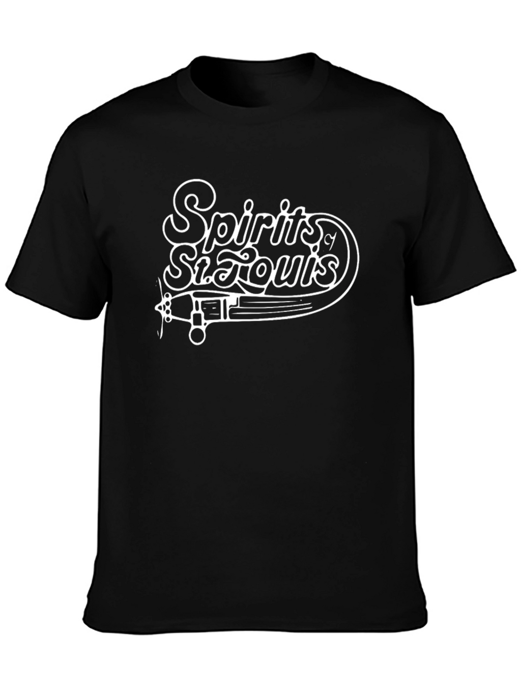 Spirits of St. Louis Black T-Shirt