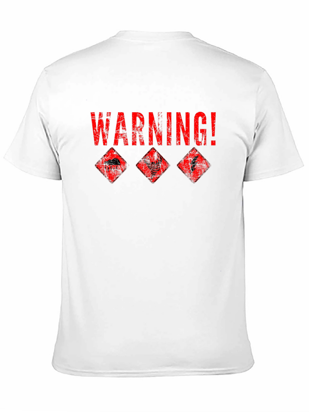 Warning! Weather Hazard Graphic T-Shirt