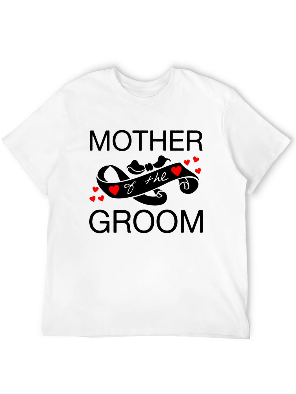 Mother of the Groom Graphic T-Shirt - Black