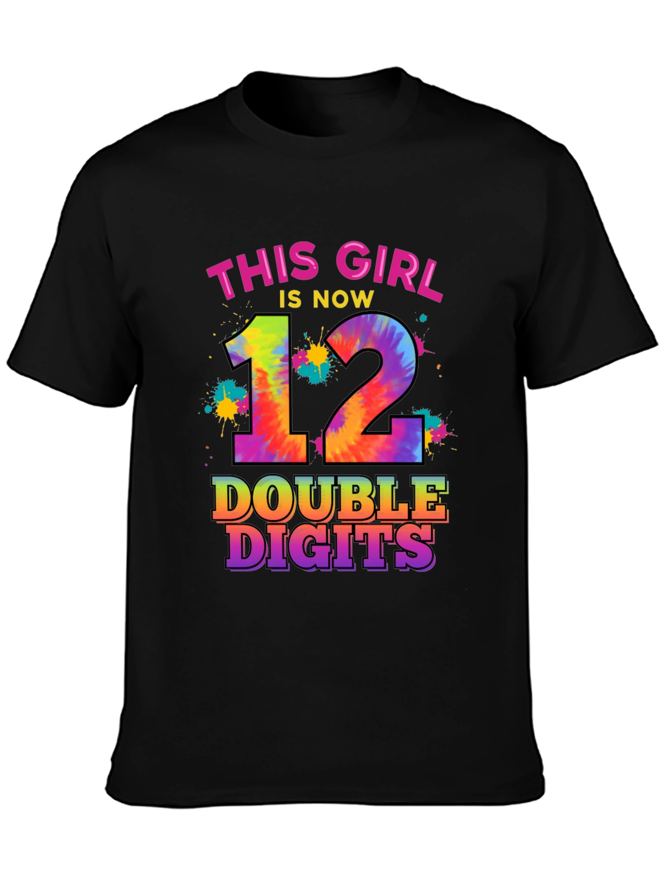 This Girl Is Now 12 T-Shirt - Birthday Tee