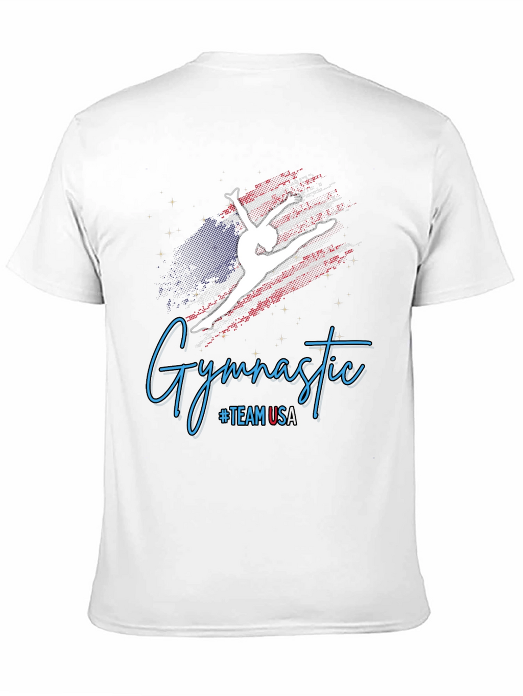 Gymnastic #TEAMUSA Black T-Shirt
