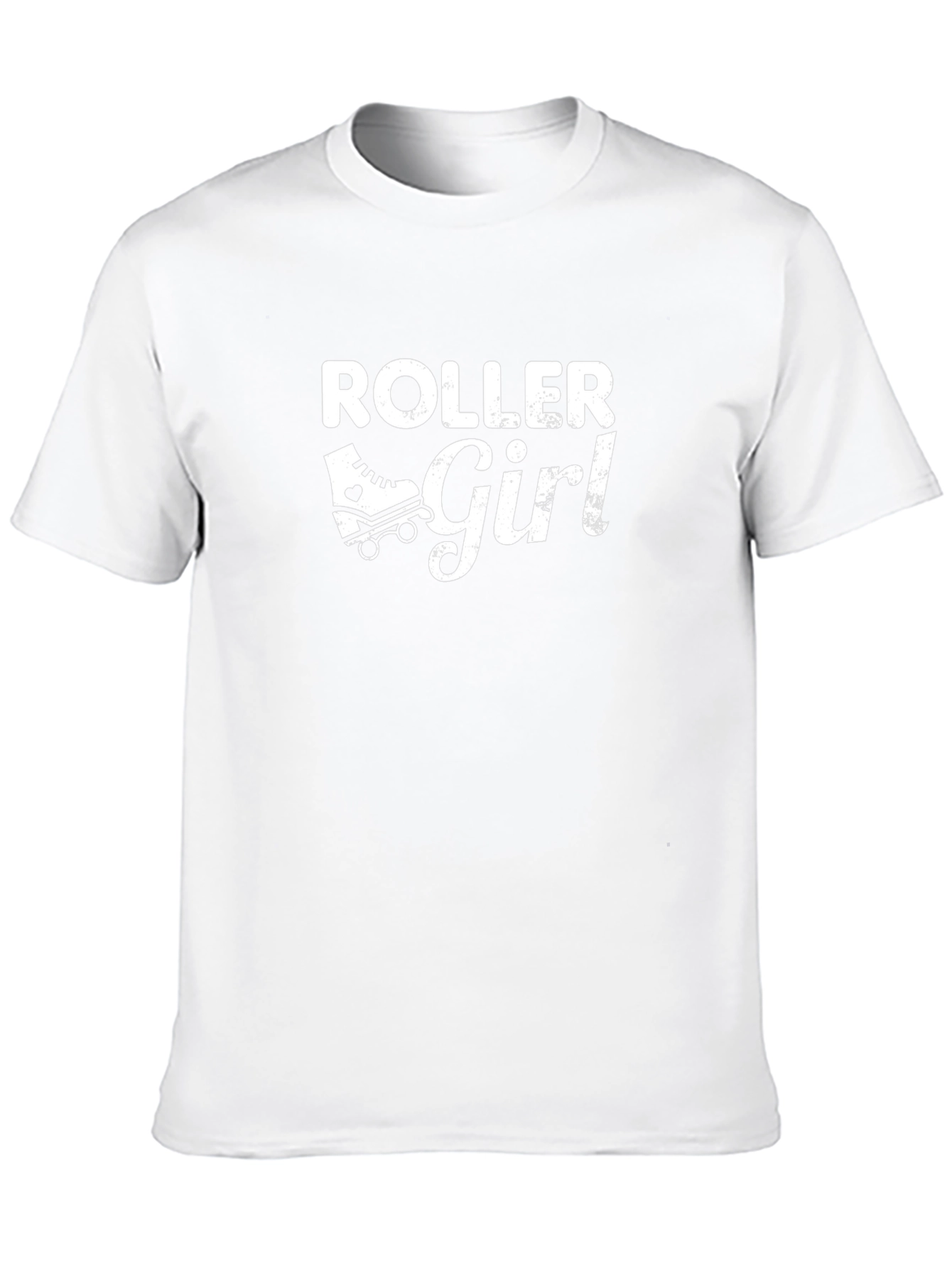 Roller Girl T-Shirt - Black Graphic Tee