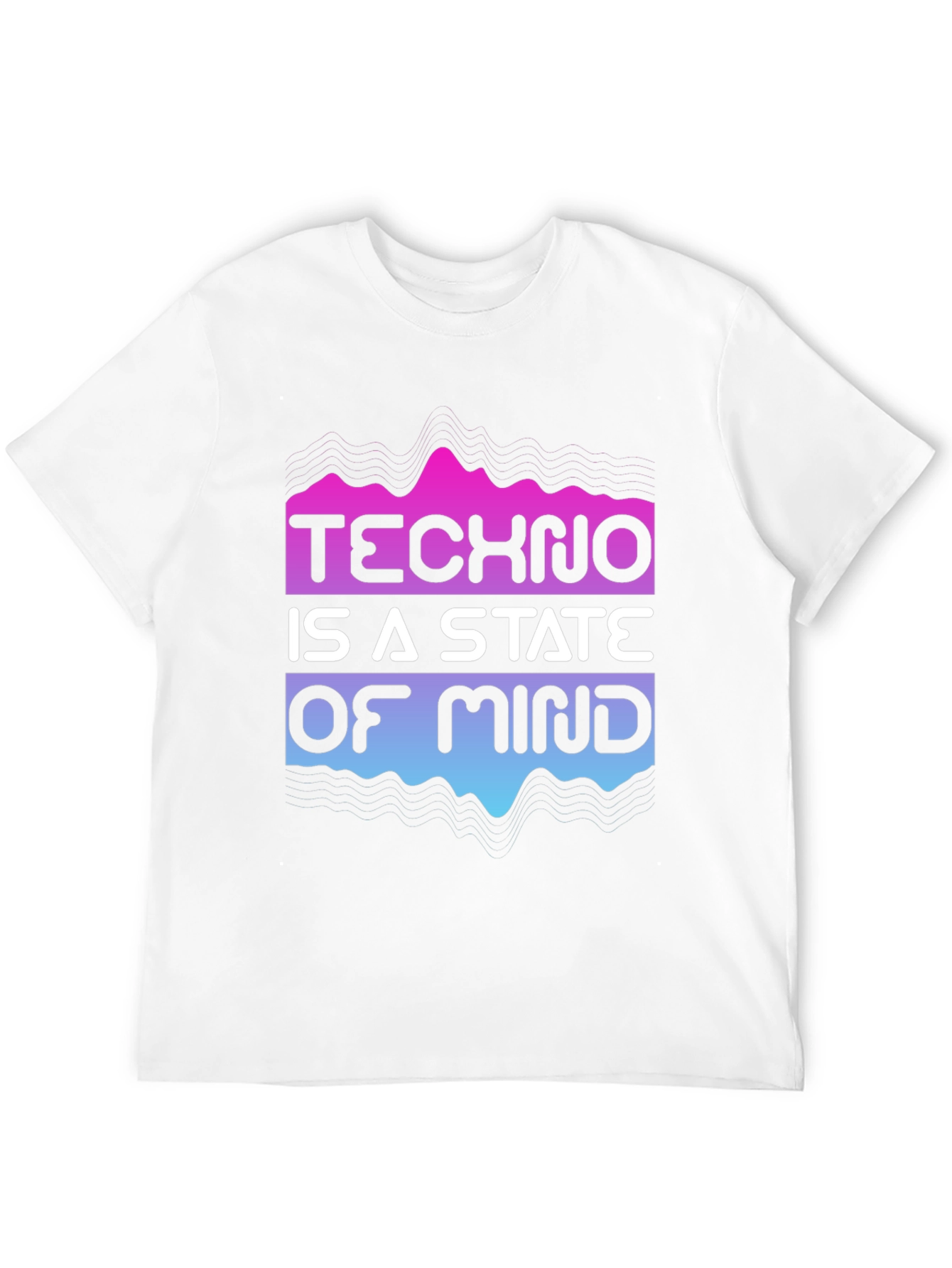 Techno State of Mind Graphic Tee - Black