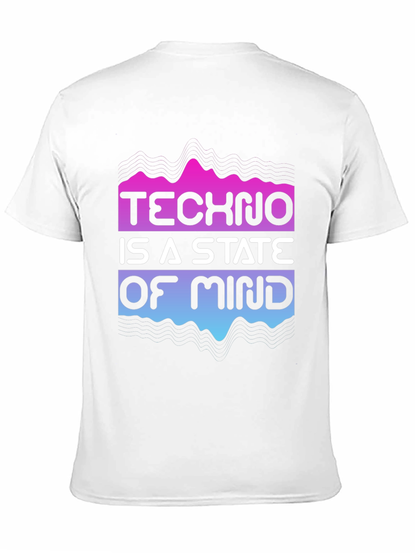 Techno State of Mind Graphic Tee - Black