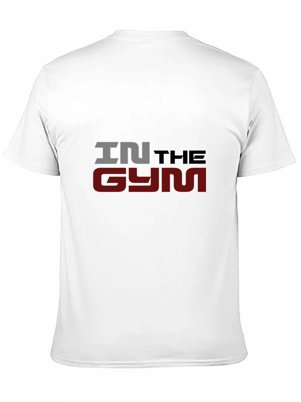 In The Gym Mens Black Graphic T-Shirt