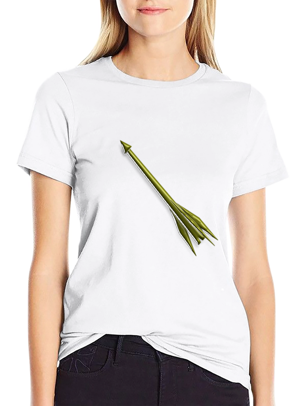 Arrow Graphic Tee - Mens Black T-Shirt