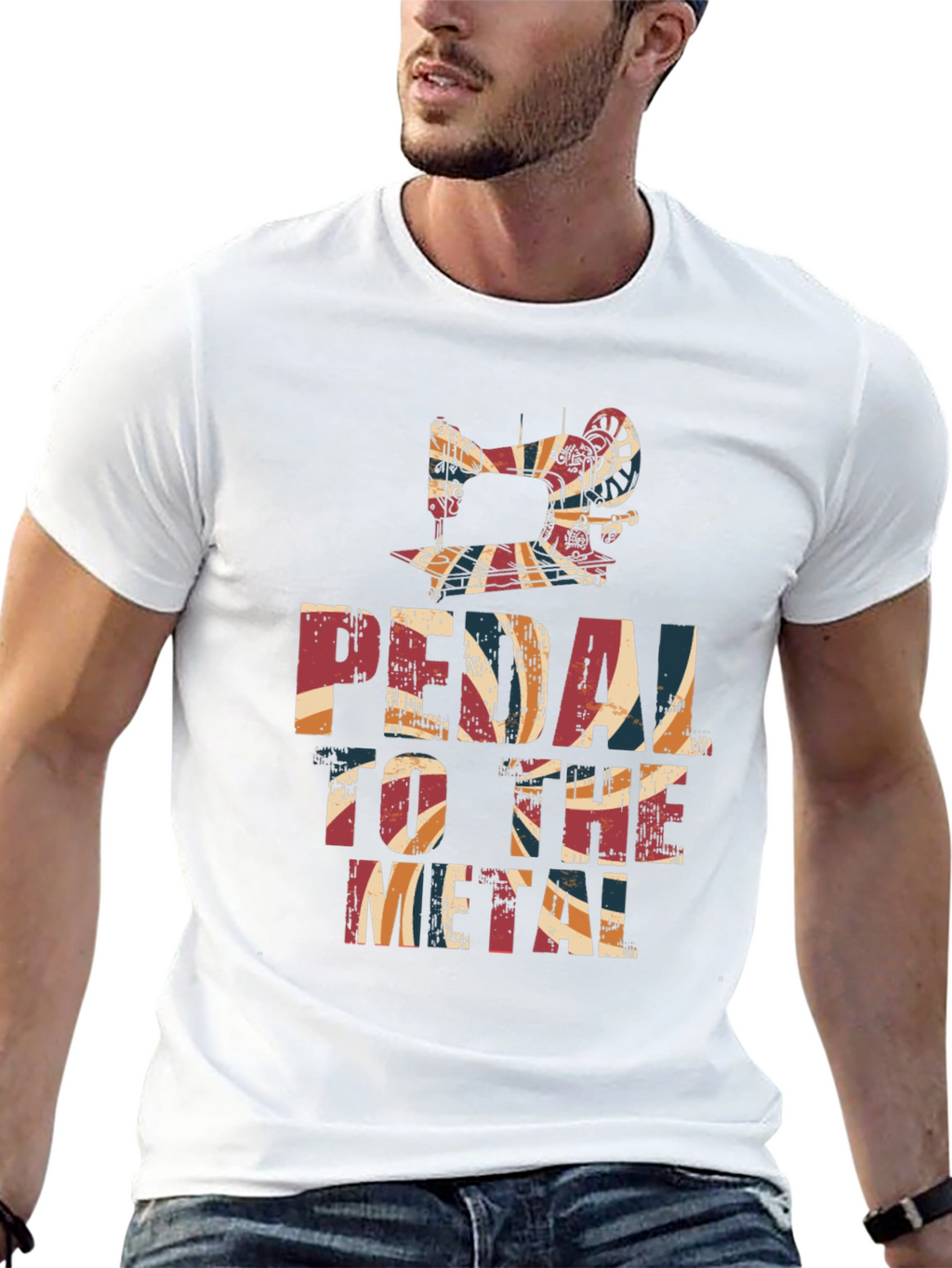 Pedal to the Metal Sewing T-Shirt