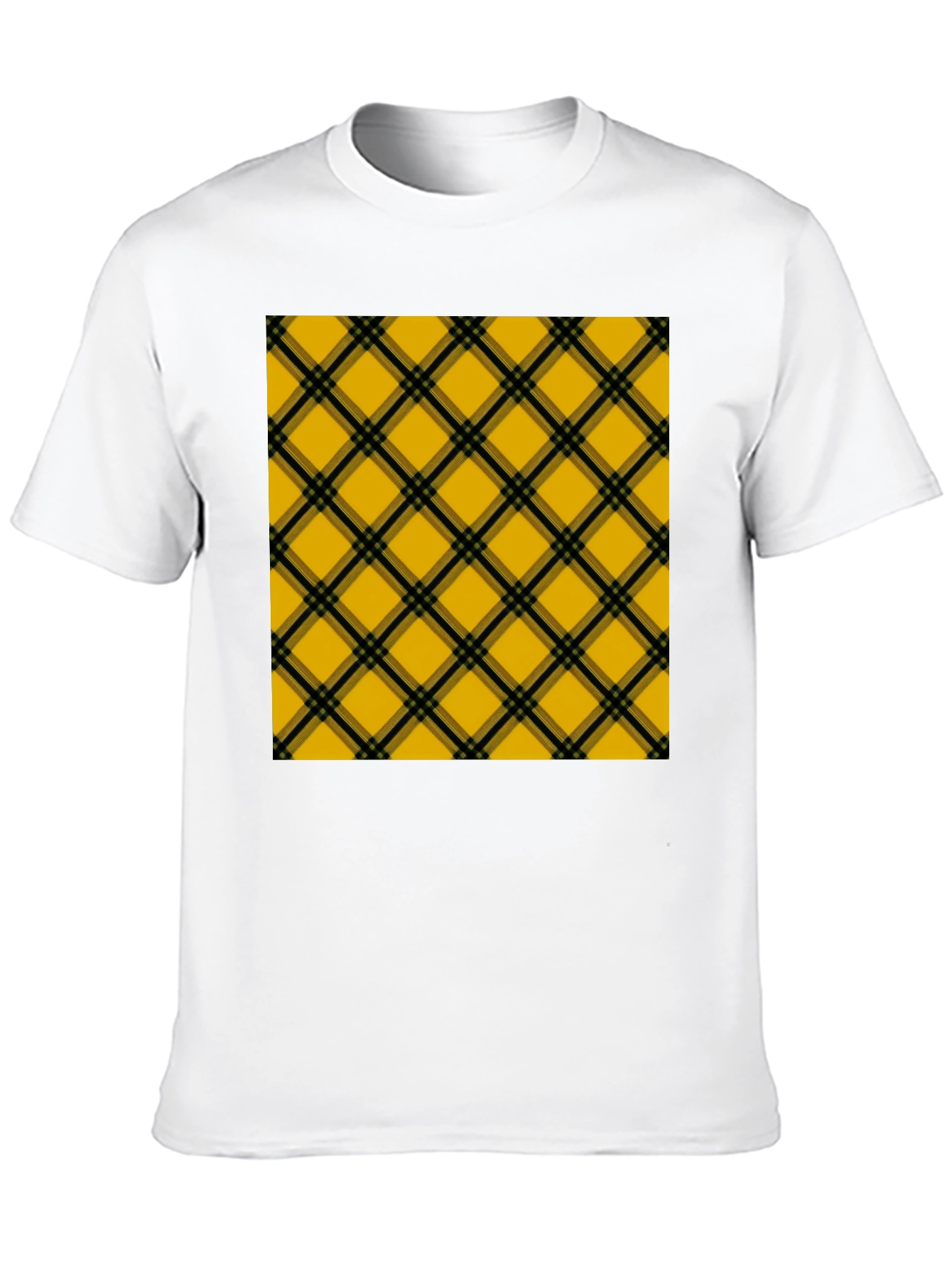 Plaid T-Shirt - Stylish Casual Wear