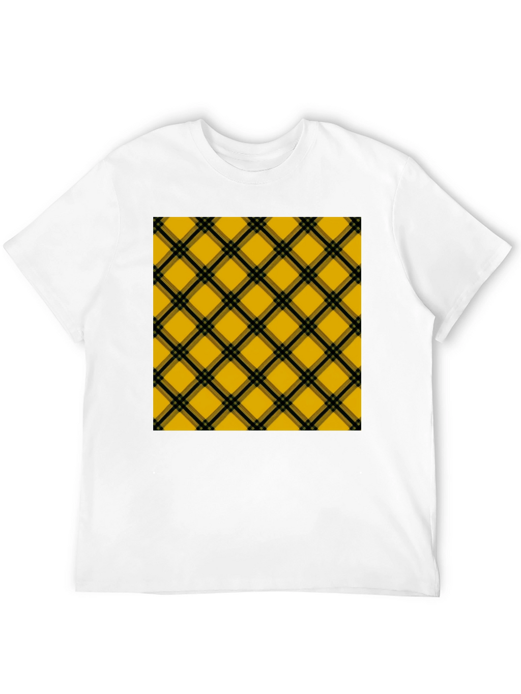 Plaid T-Shirt - Stylish Casual Wear