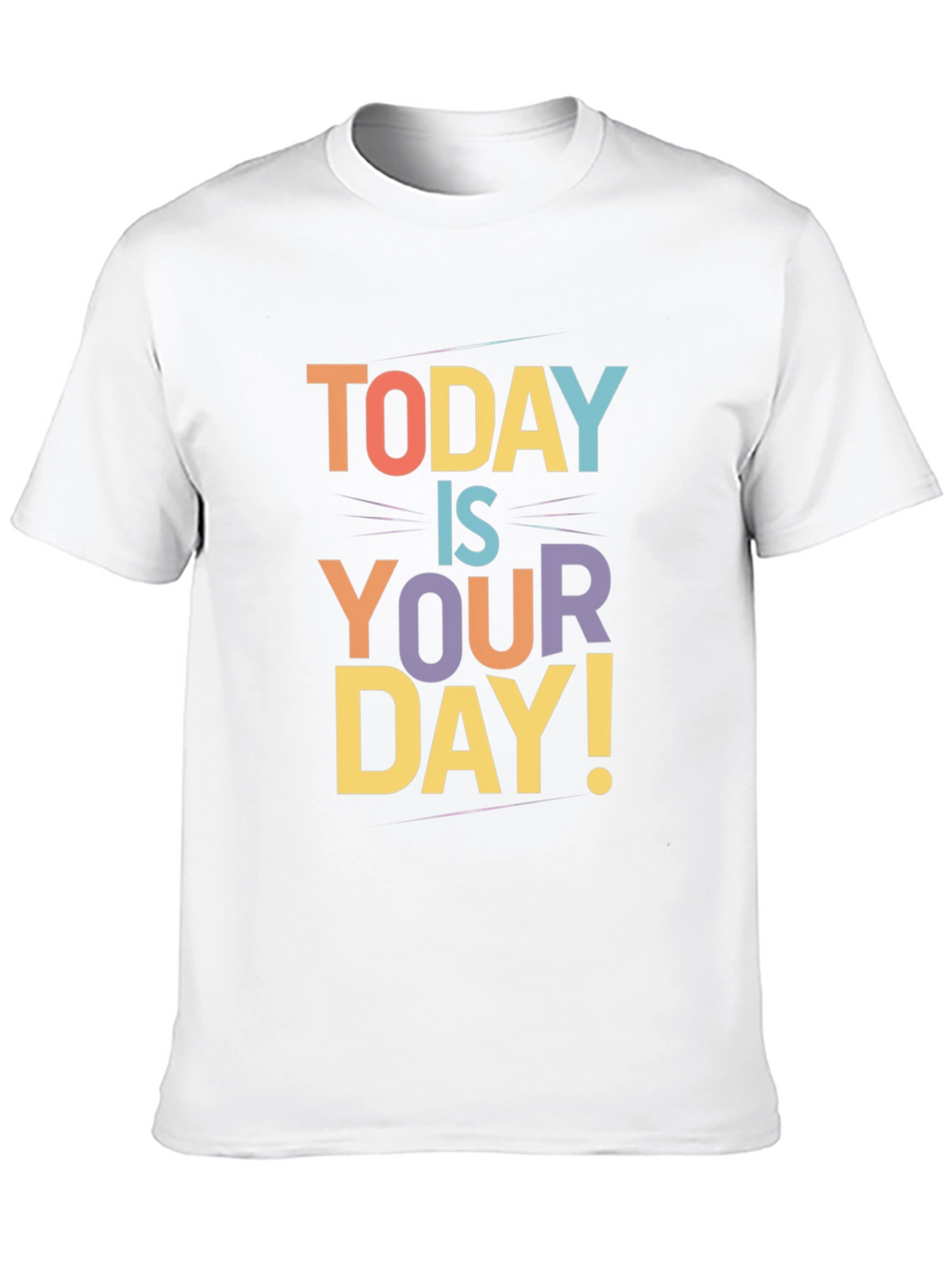 Today Is Your Day Graphic Tee - Black