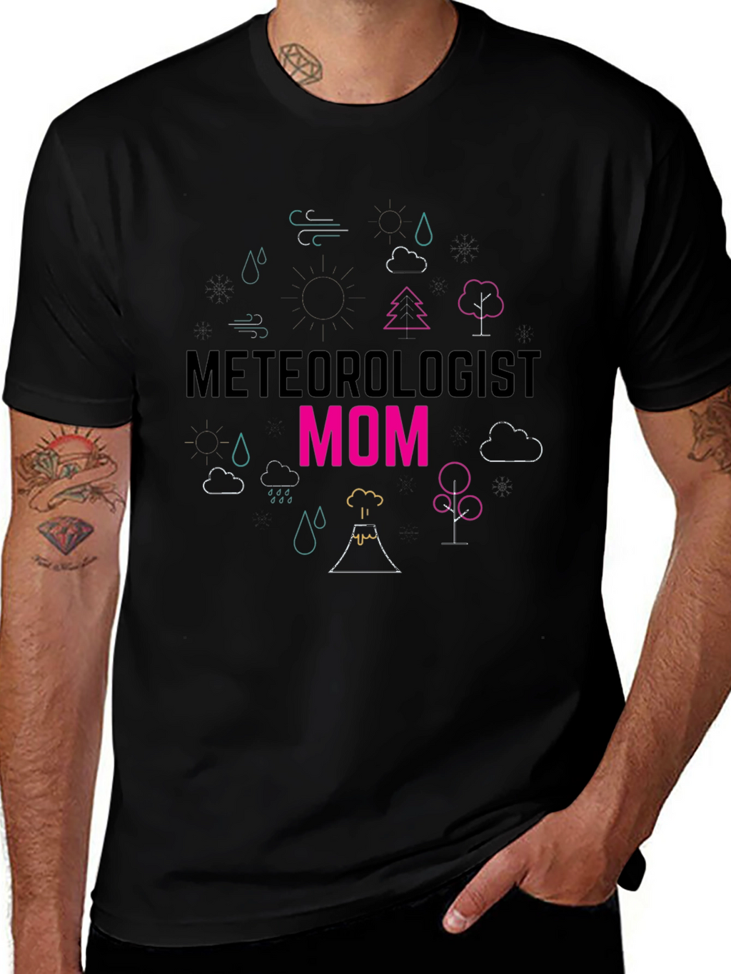 Meteorologist Mom T-Shirt - Weather Lover Tee