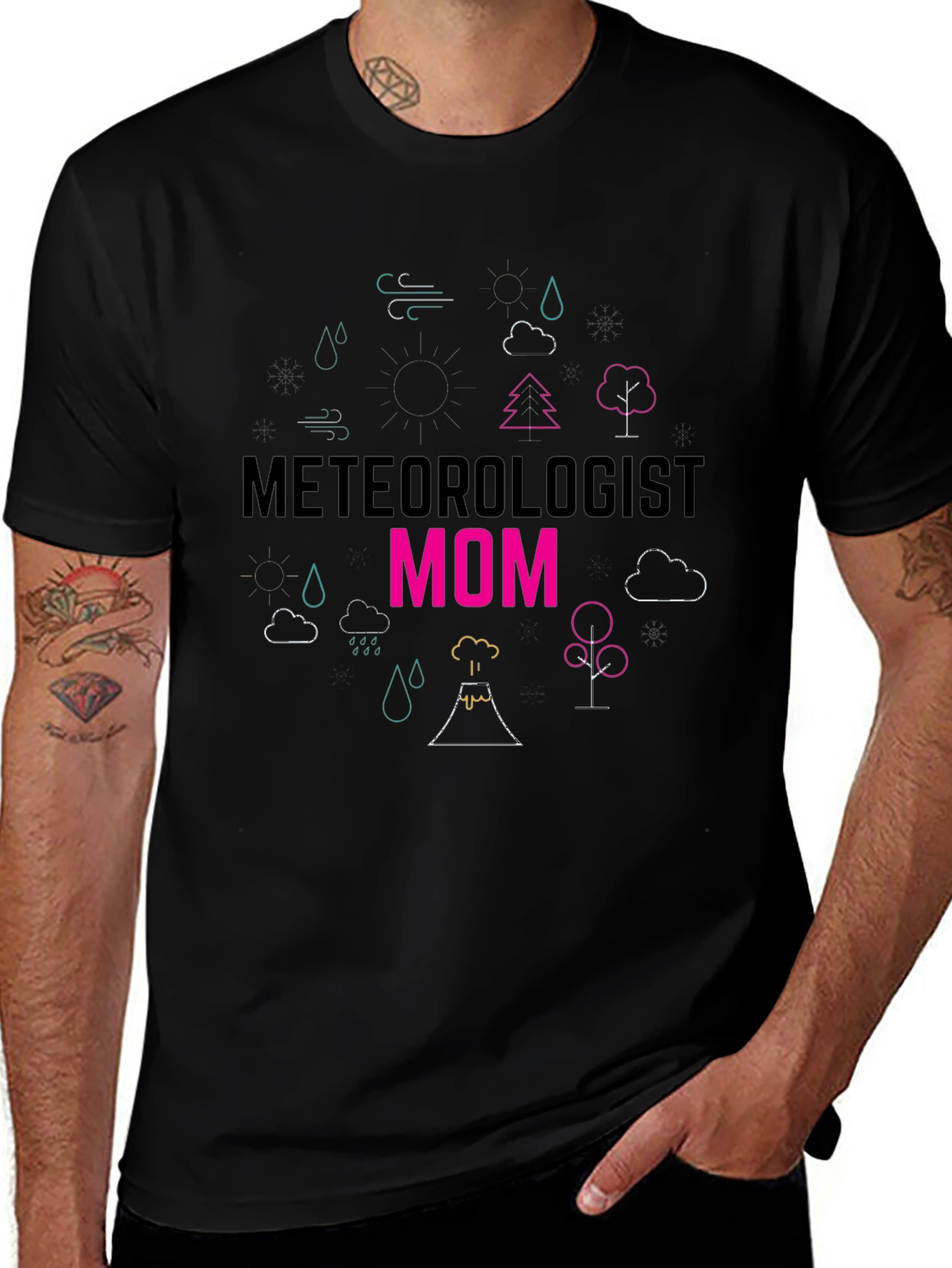 Meteorologist Mom T-Shirt - Weather Lover Tee