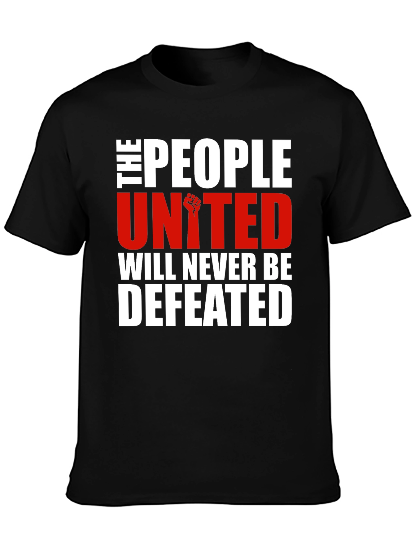 United People Graphic Tee - Never Defeated T-Shirt