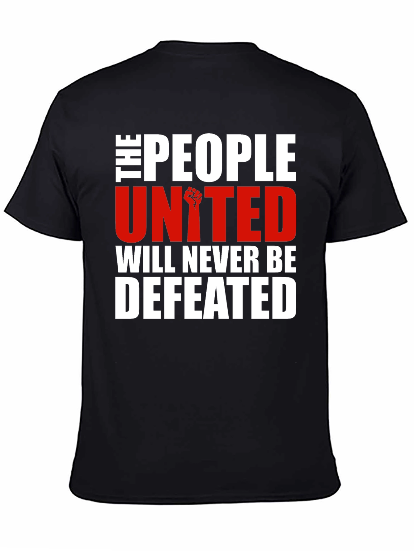 United People Graphic Tee - Never Defeated T-Shirt