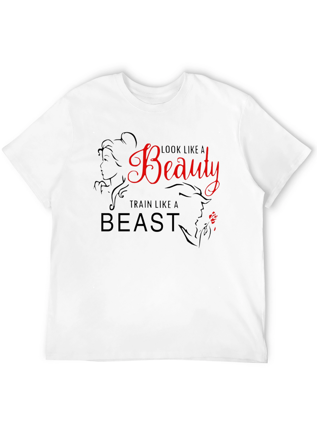 Beauty and the Beast Workout T-Shirt