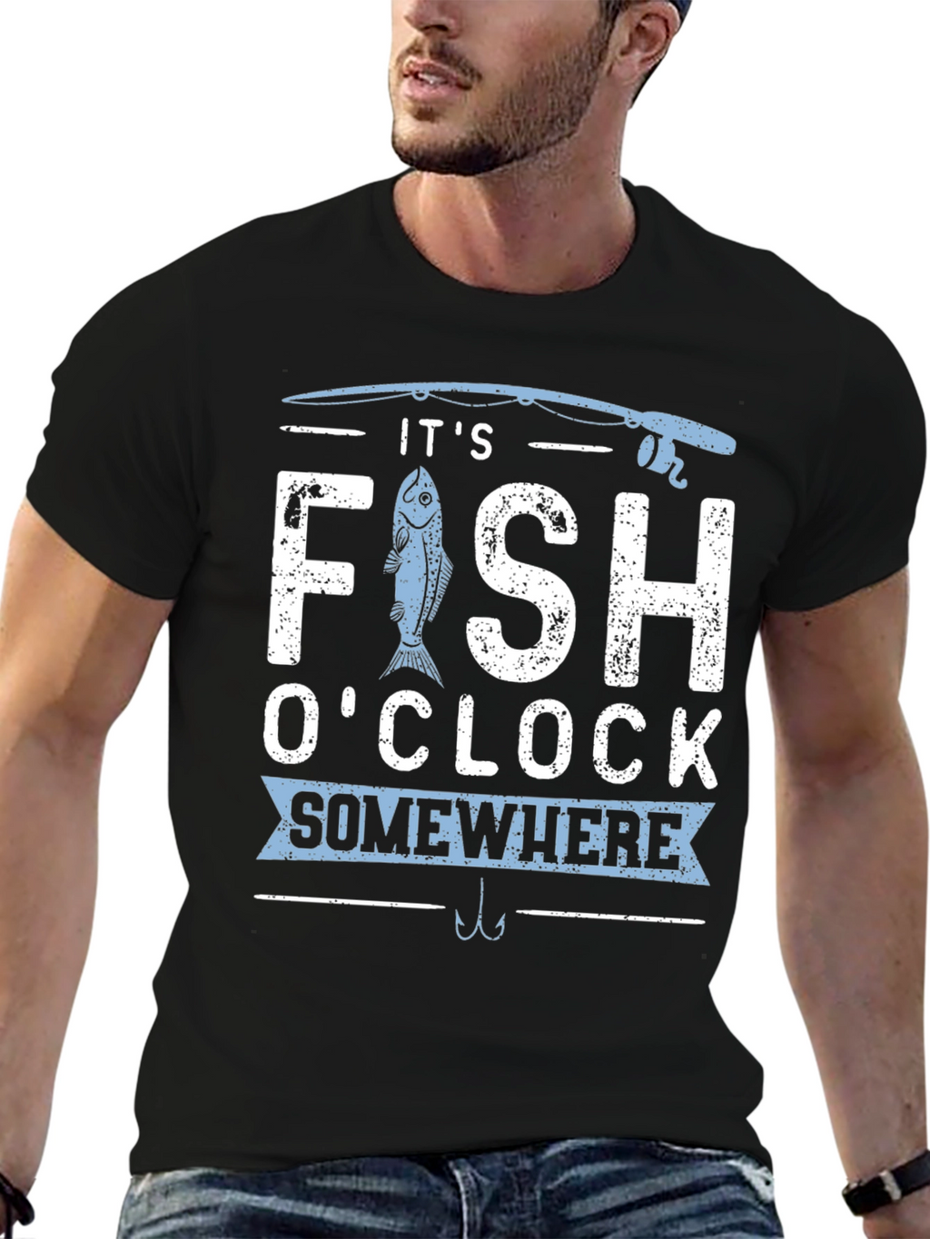 Its Fish OClock Somewhere T-Shirt