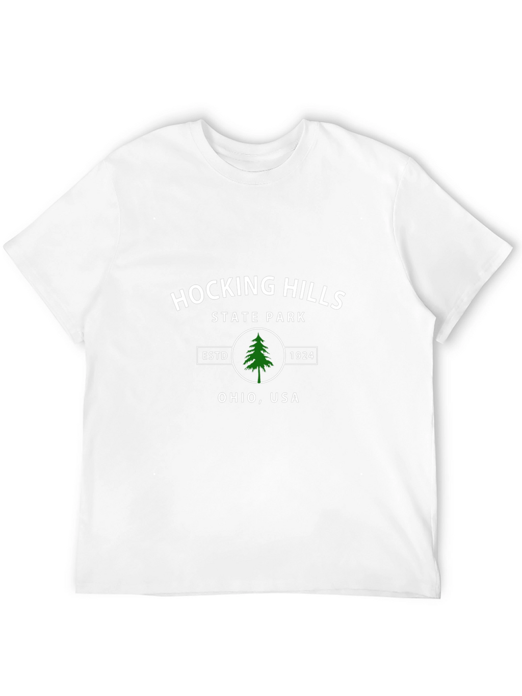 Hocking Hills State Park Black Tee