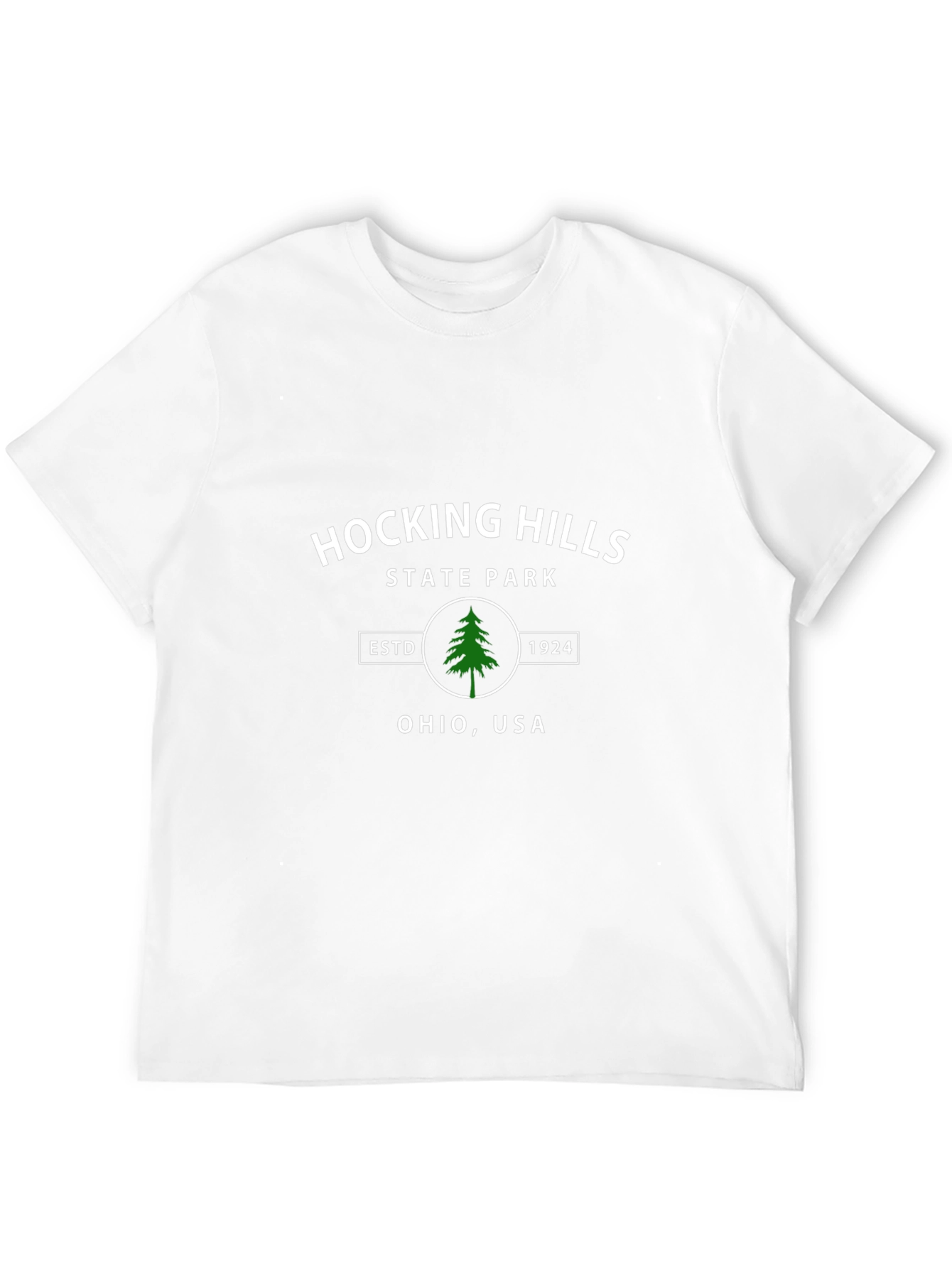 Hocking Hills State Park Black Tee