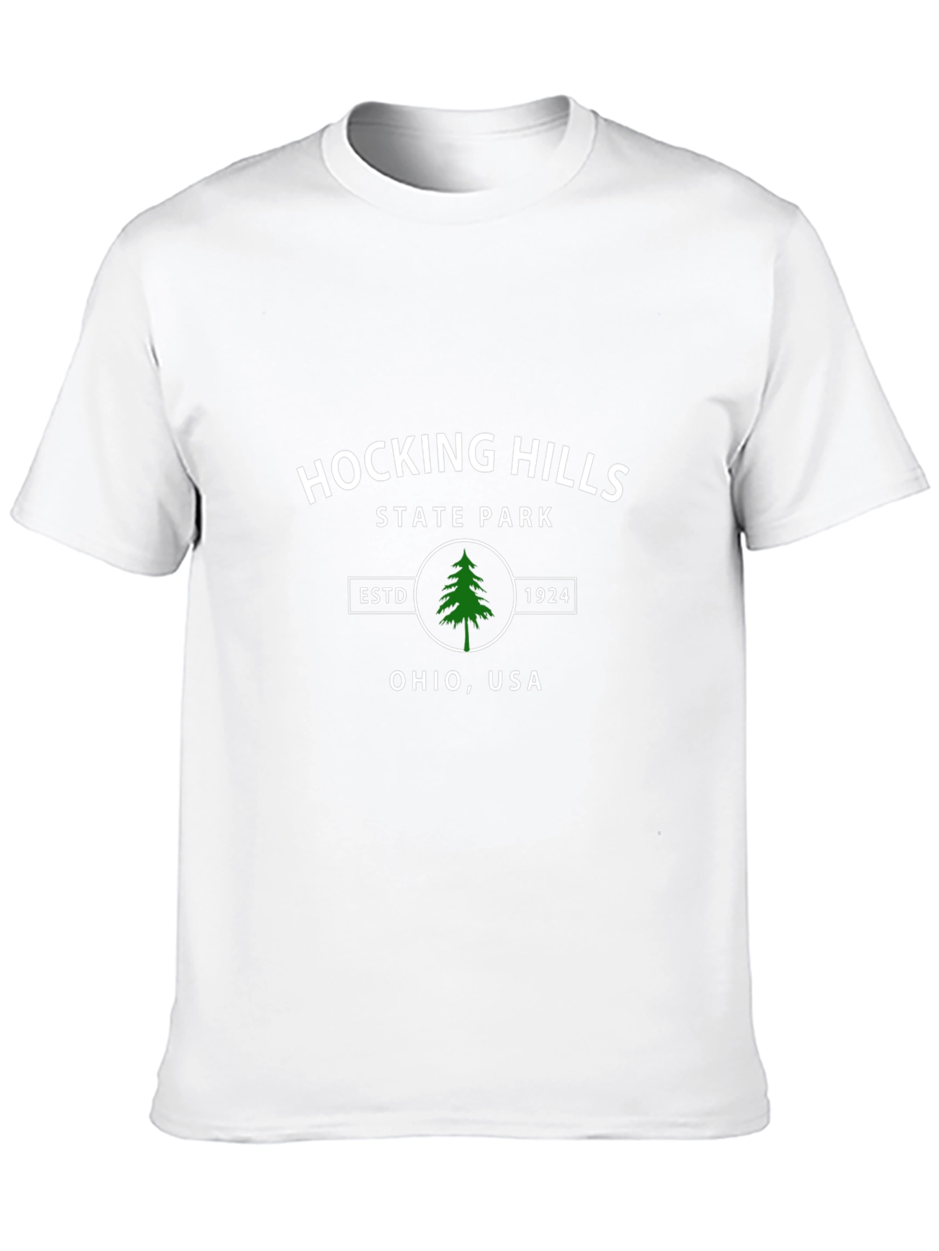 Hocking Hills State Park Black Tee