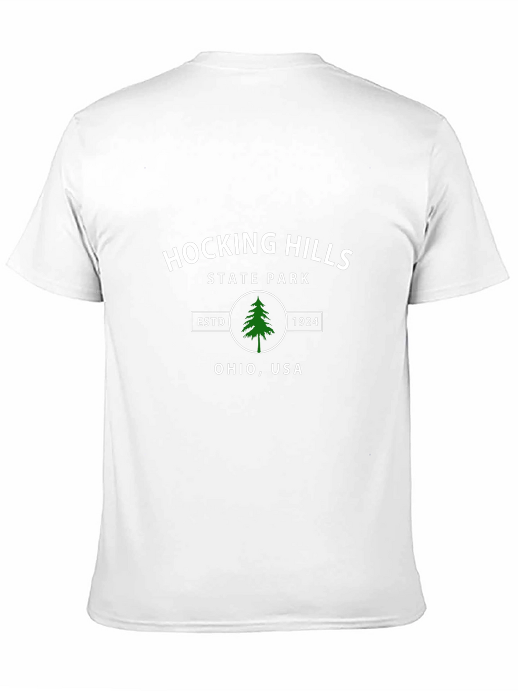 Hocking Hills State Park Black Tee