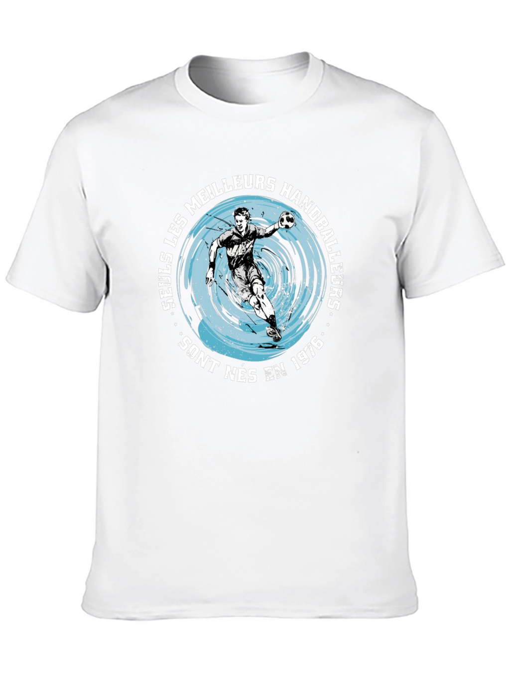 Handball Player Graphic T-Shirt - Born in 1976