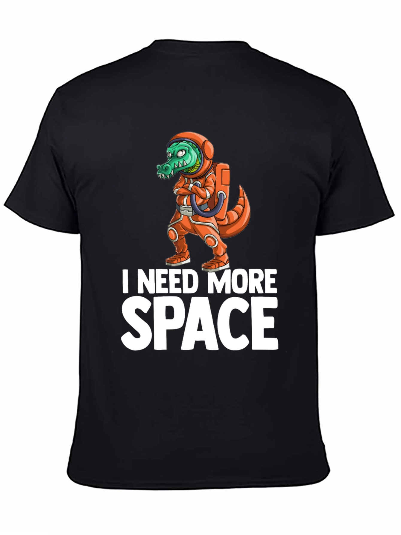 I Need More Space Crocodile Astronaut T-Shirt