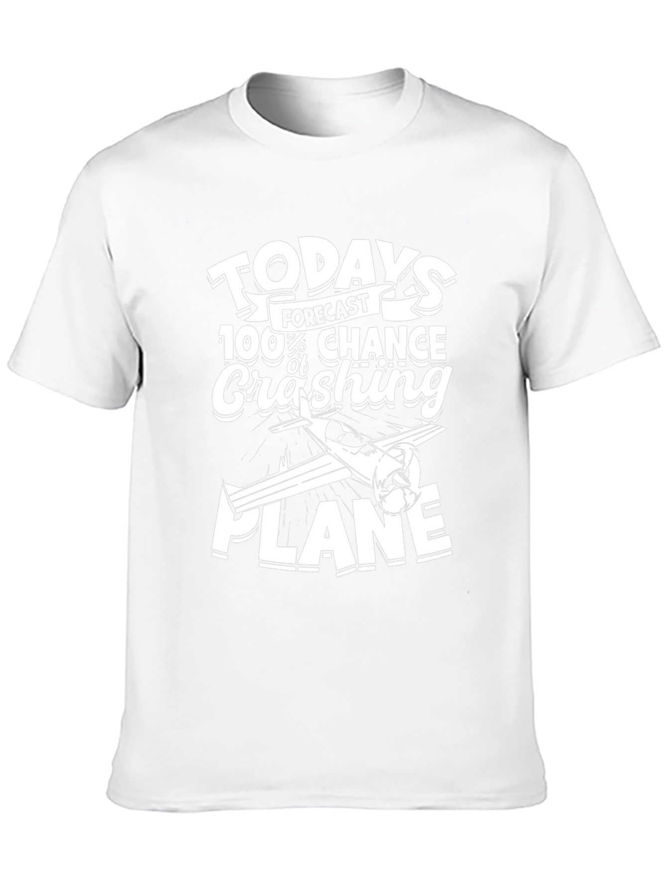 Funny Pilot Crashing Plane T-Shirt