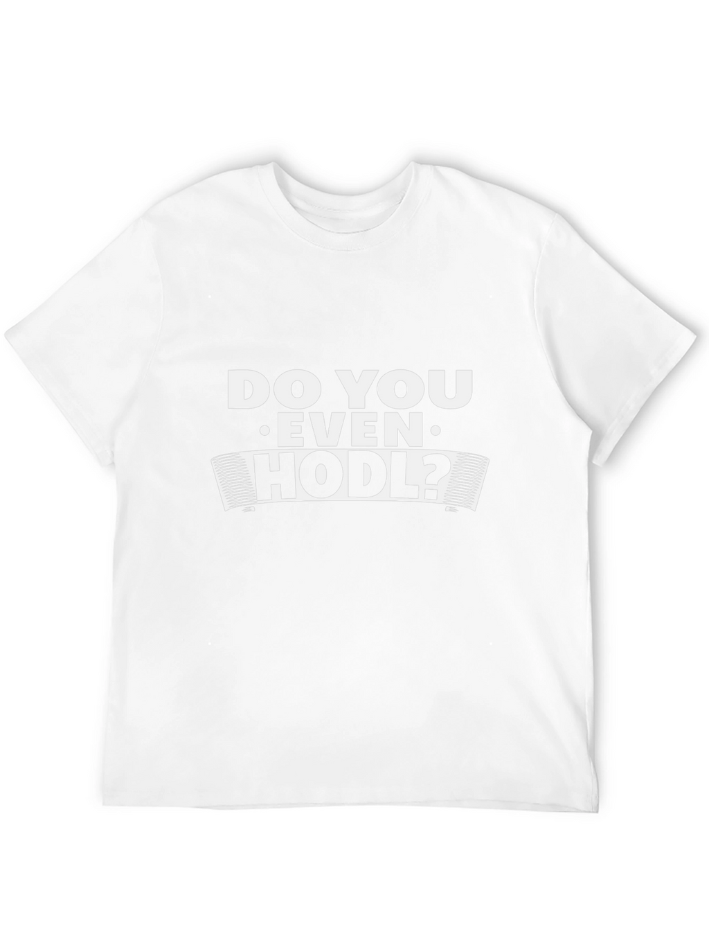 Do You Even HODL? Black Cotton T-Shirt Crypto