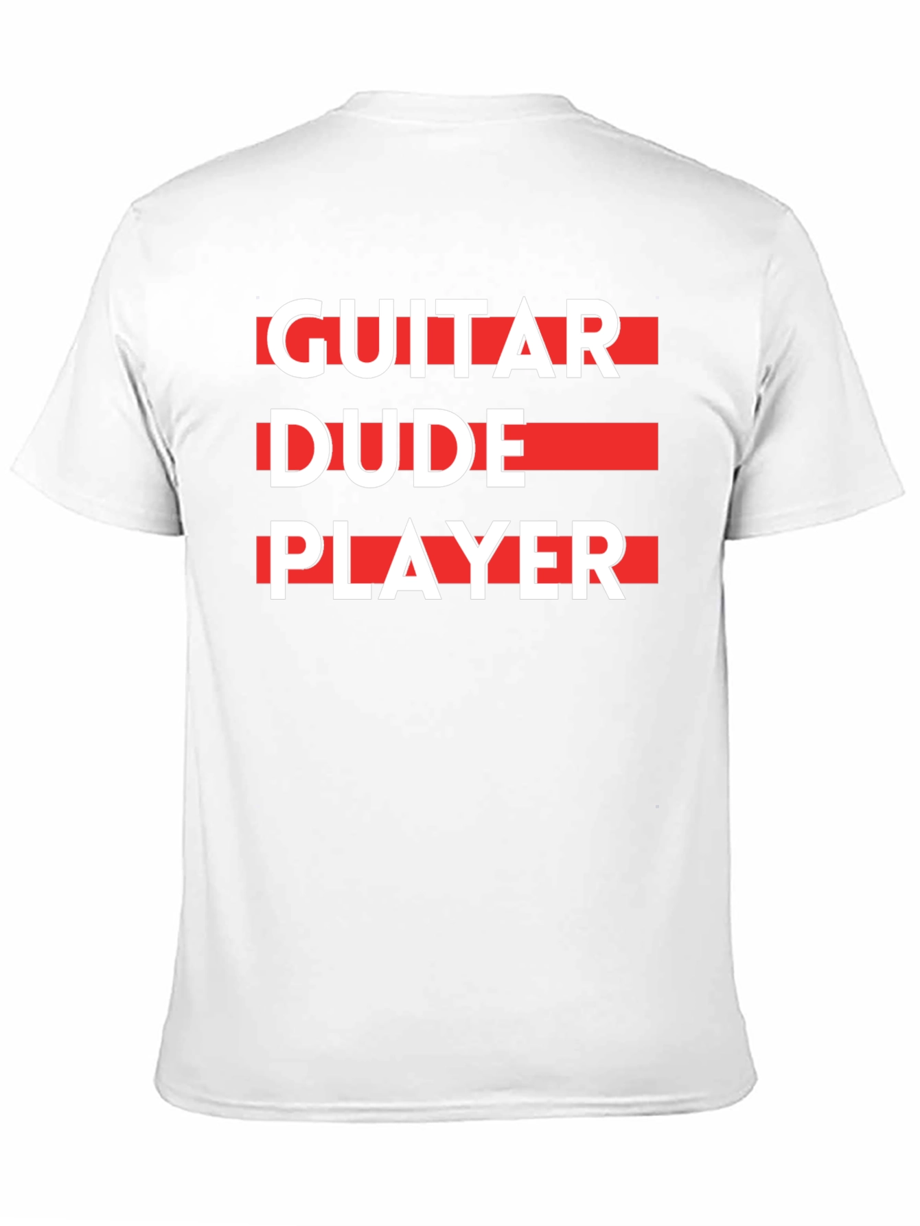 Guitar Dude Player Graphic T-Shirt