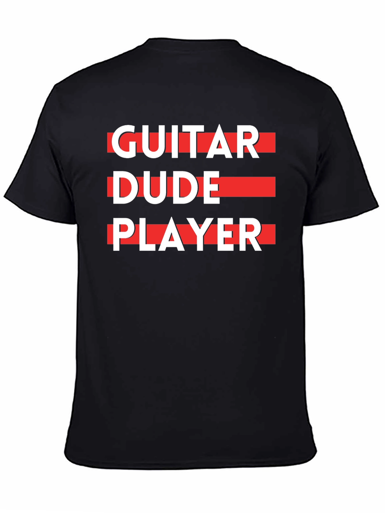 Guitar Dude Player Graphic T-Shirt