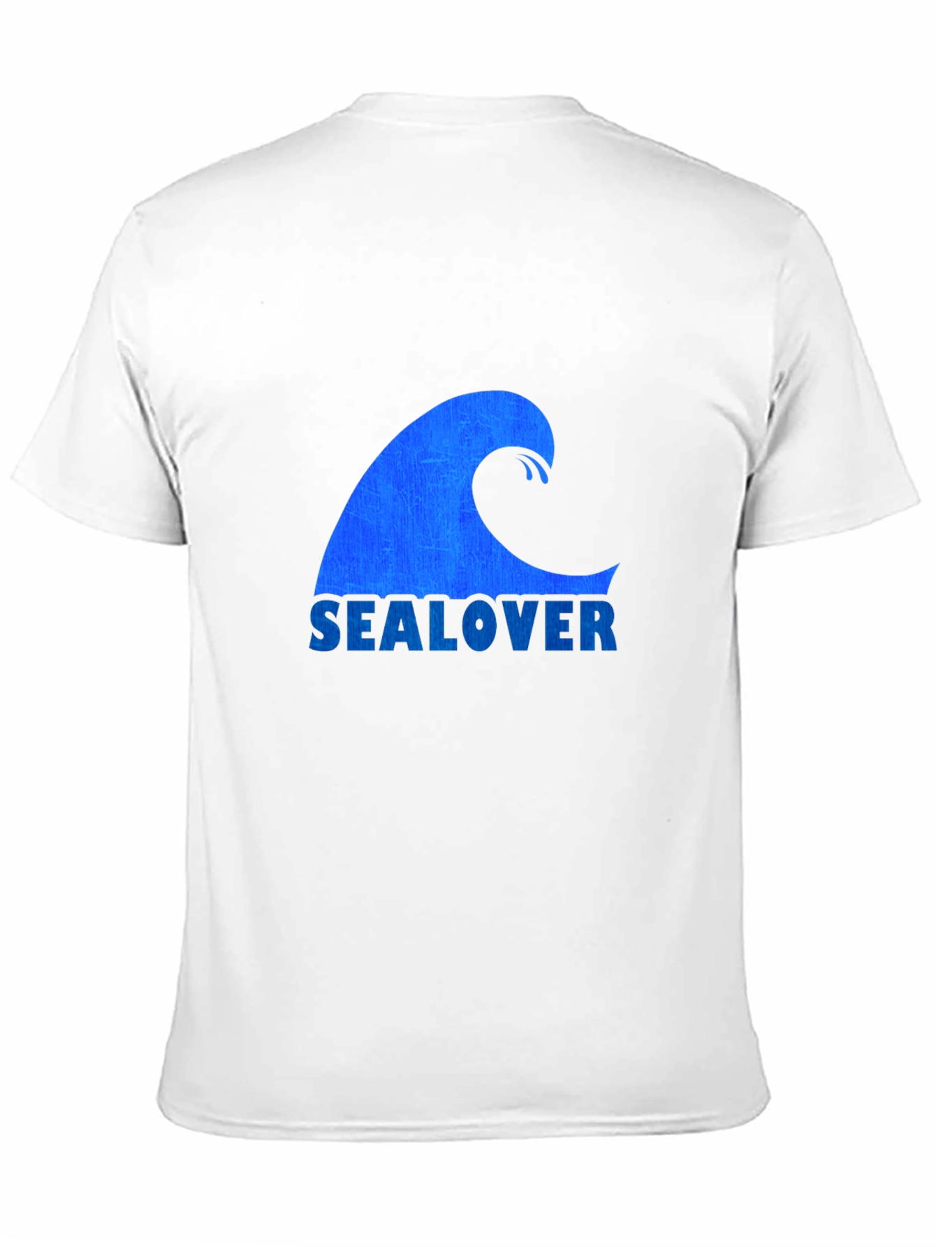 Sea Lover Wave Graphic Tee - Black Casual T-Shirt