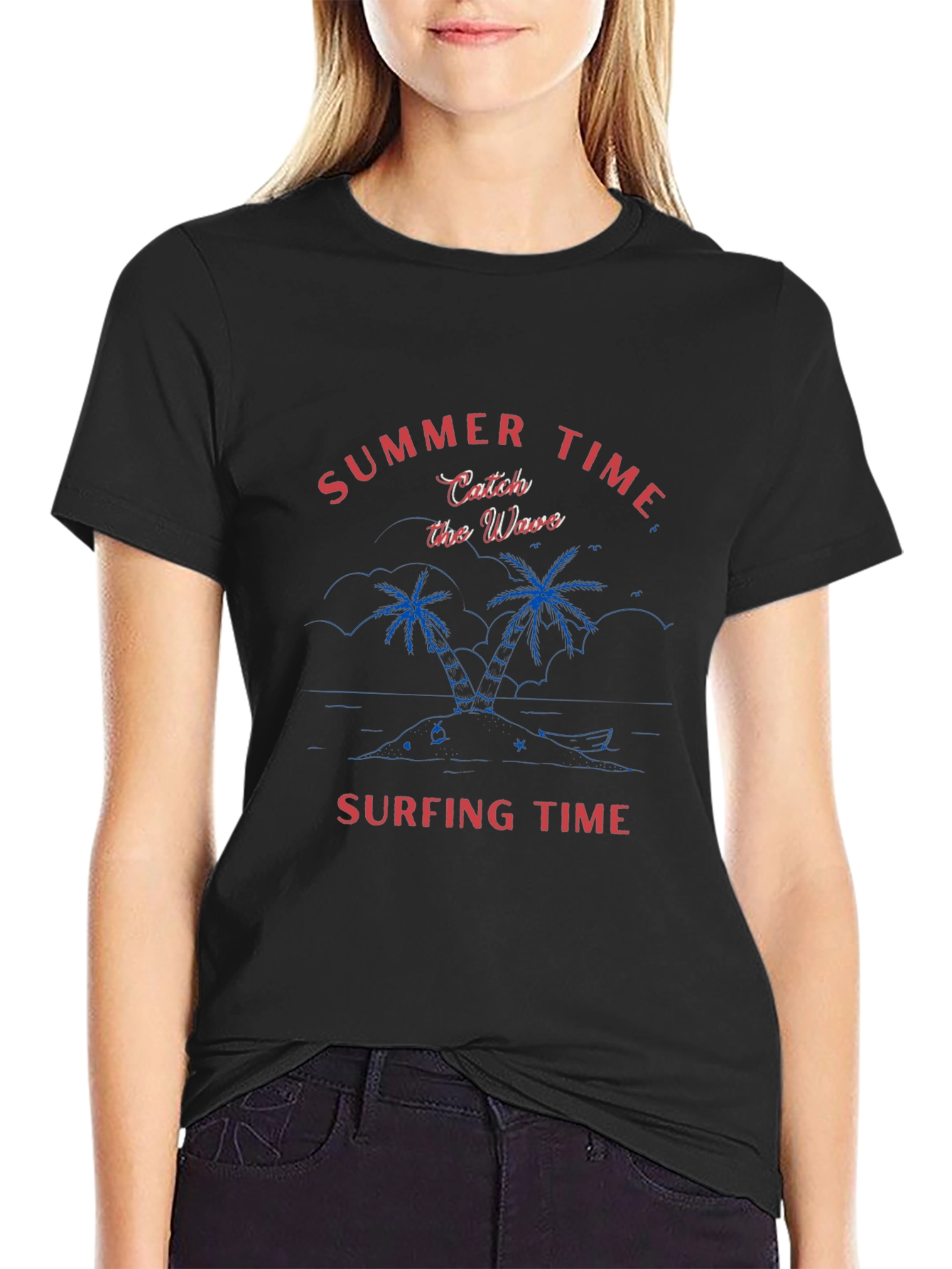 Summer Time Surfing T-Shirt