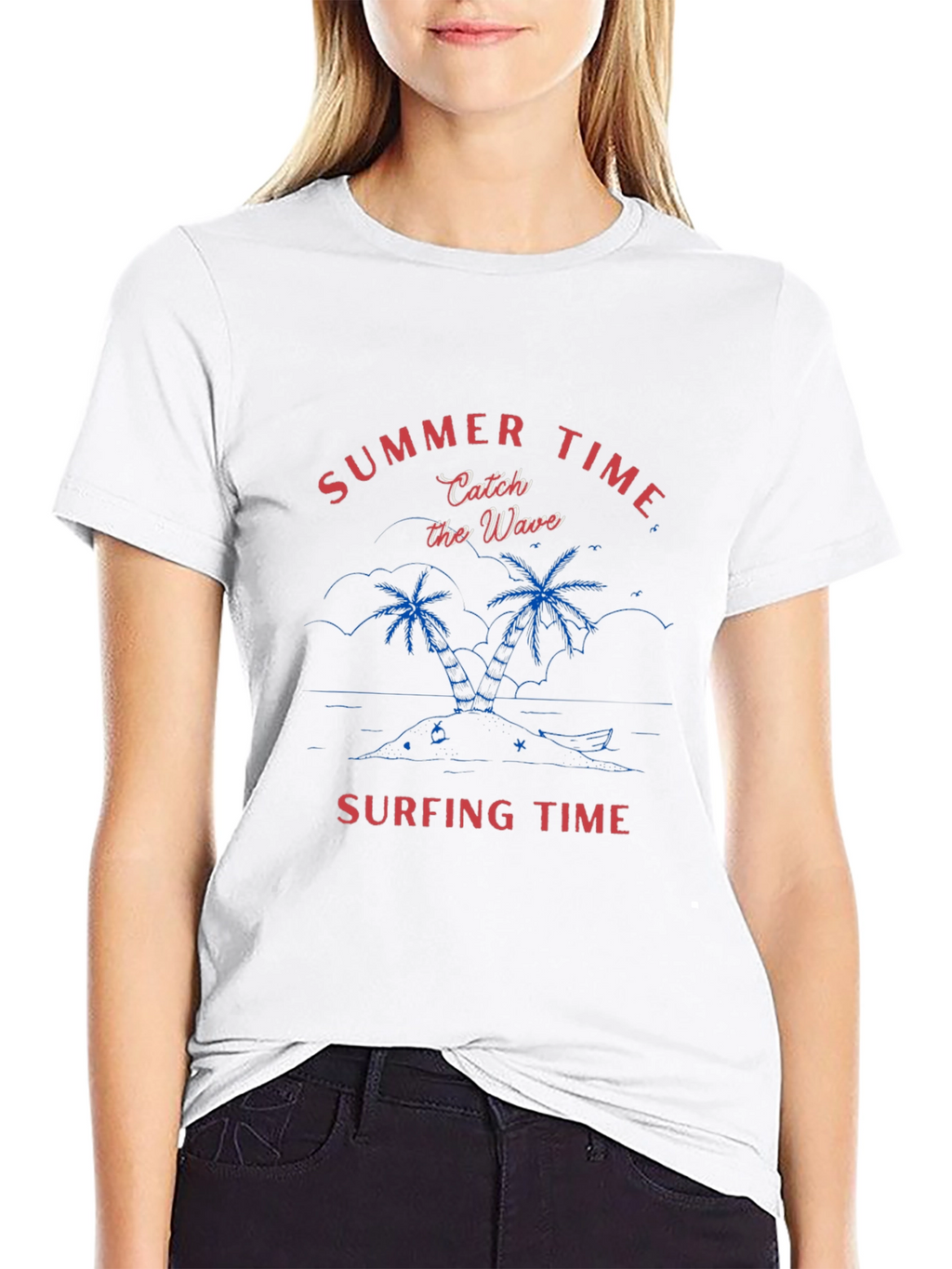 Summer Time Surfing T-Shirt