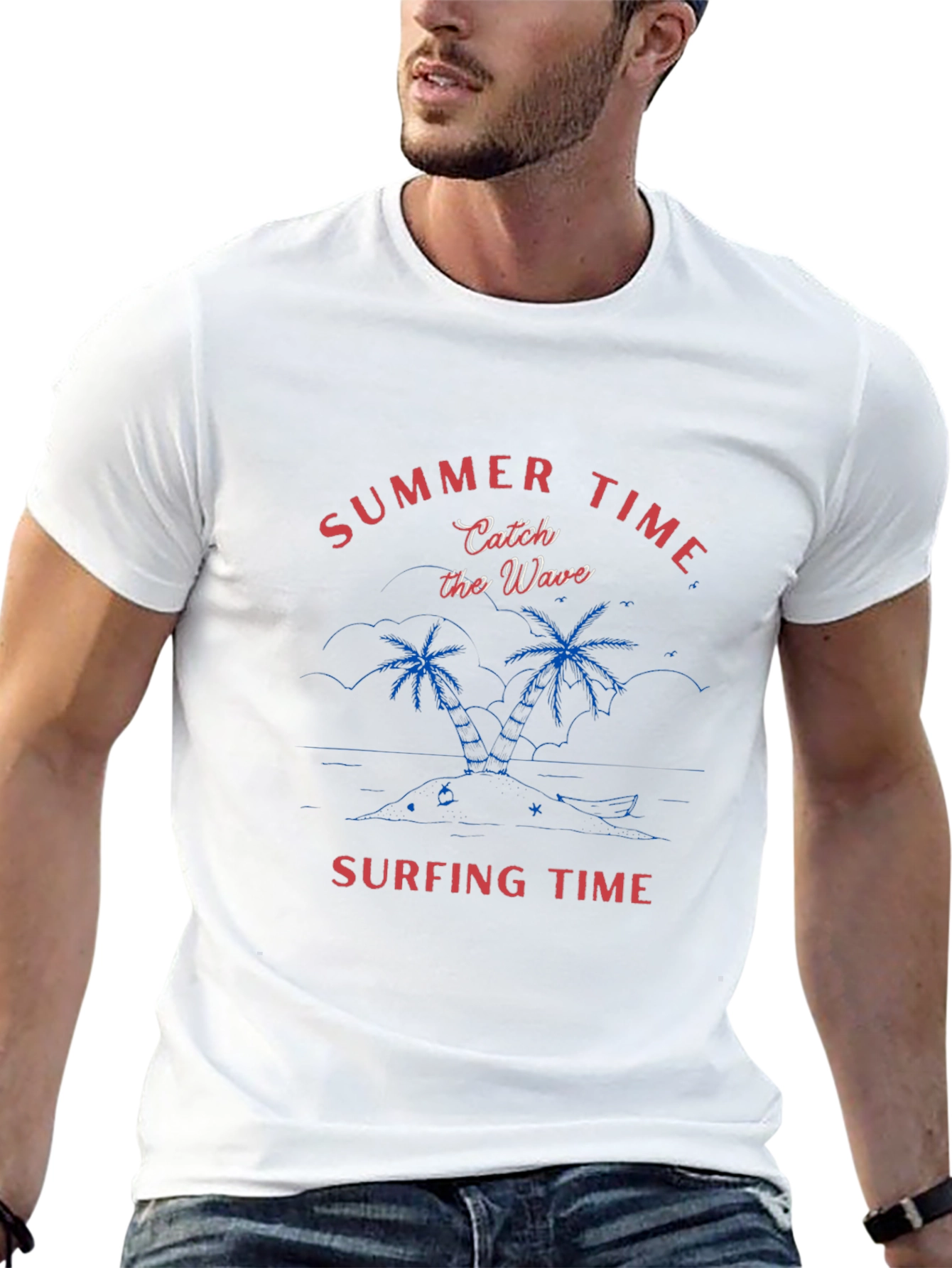 Summer Time Surfing T-Shirt