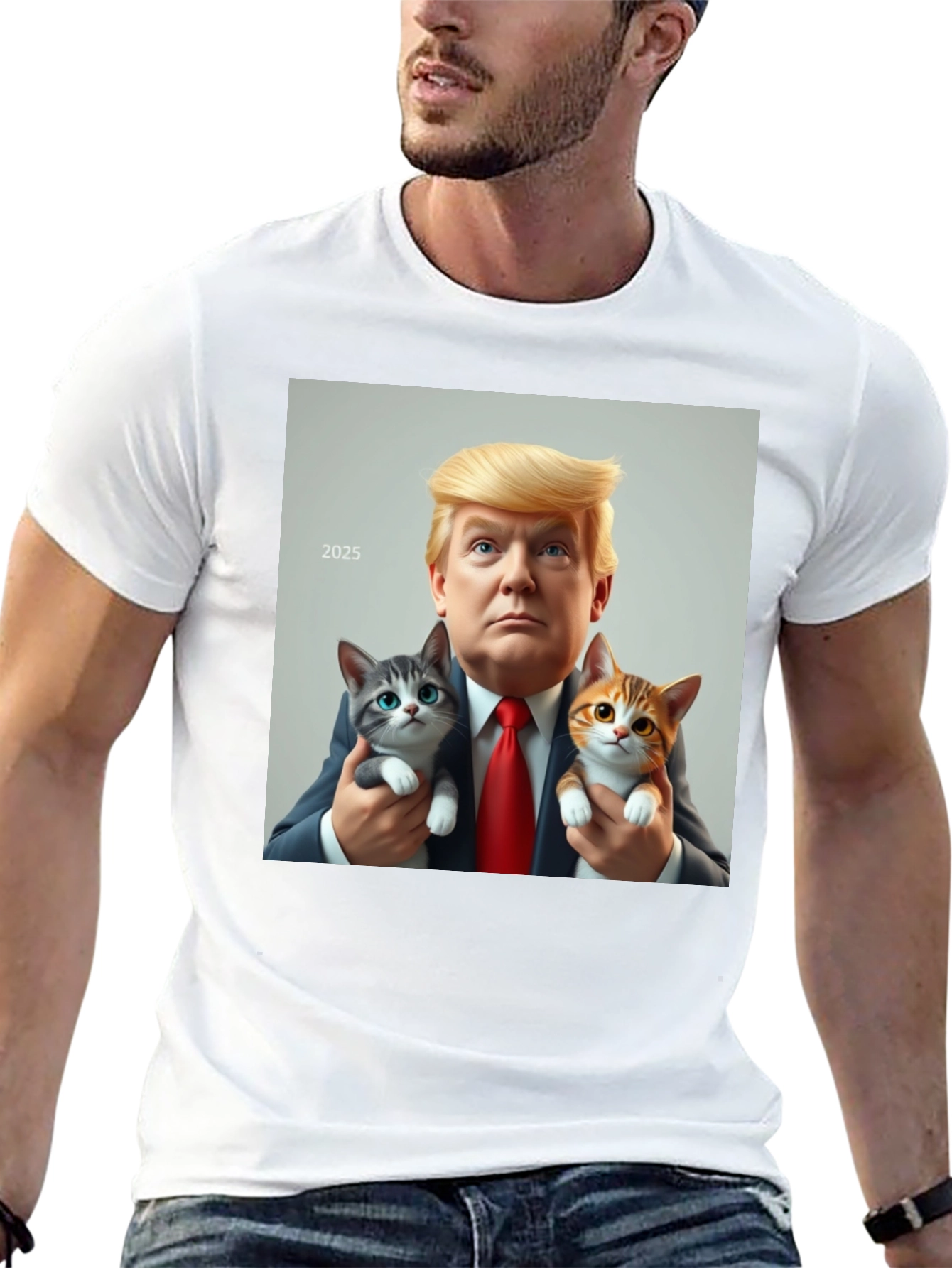 Trump 2025 Kitten T-Shirt