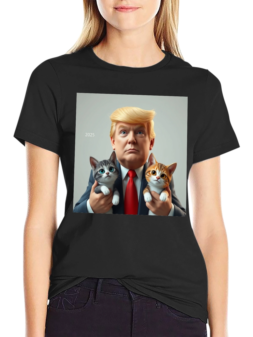 Trump 2025 Kitten T-Shirt