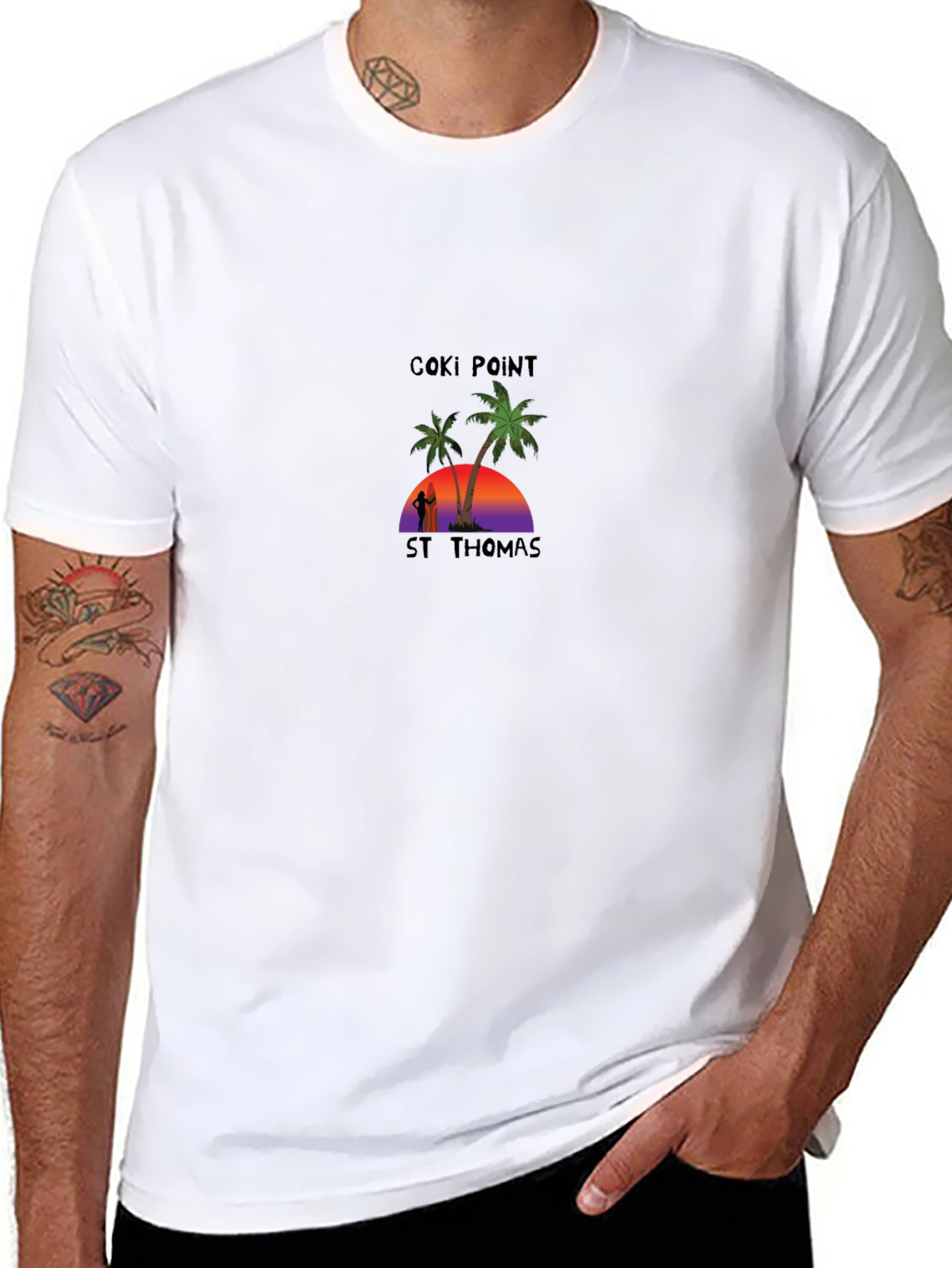 Coki Point St Thomas Graphic T-Shirt