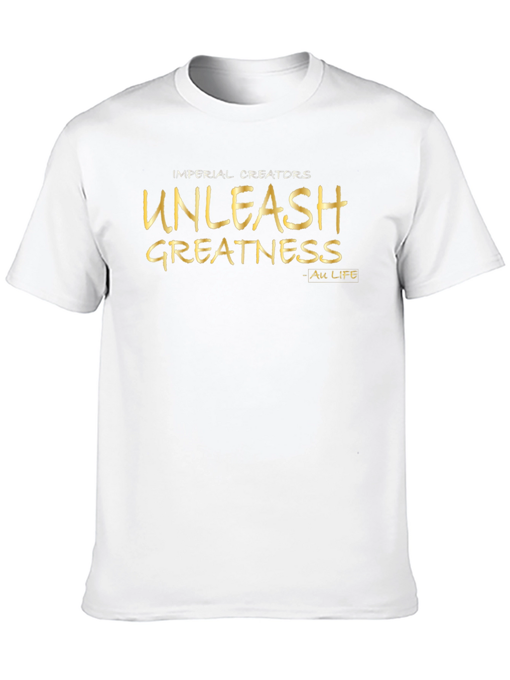Imperial Creators Unleash Greatness Black T-Shirt