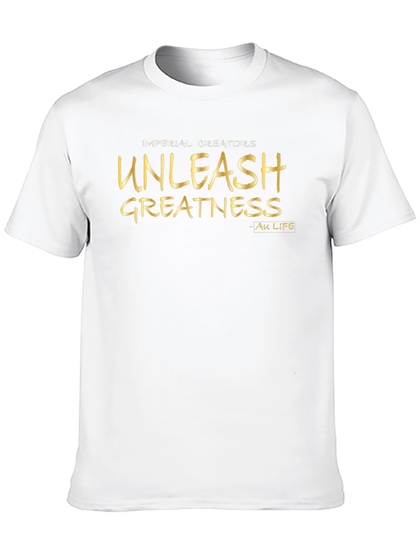 Imperial Creators Unleash Greatness Black T-Shirt