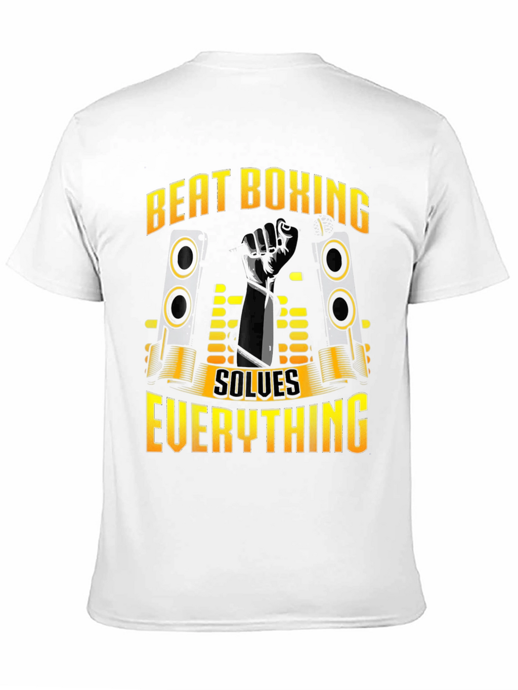 Beat Boxing Solves Everything Black T-Shirt