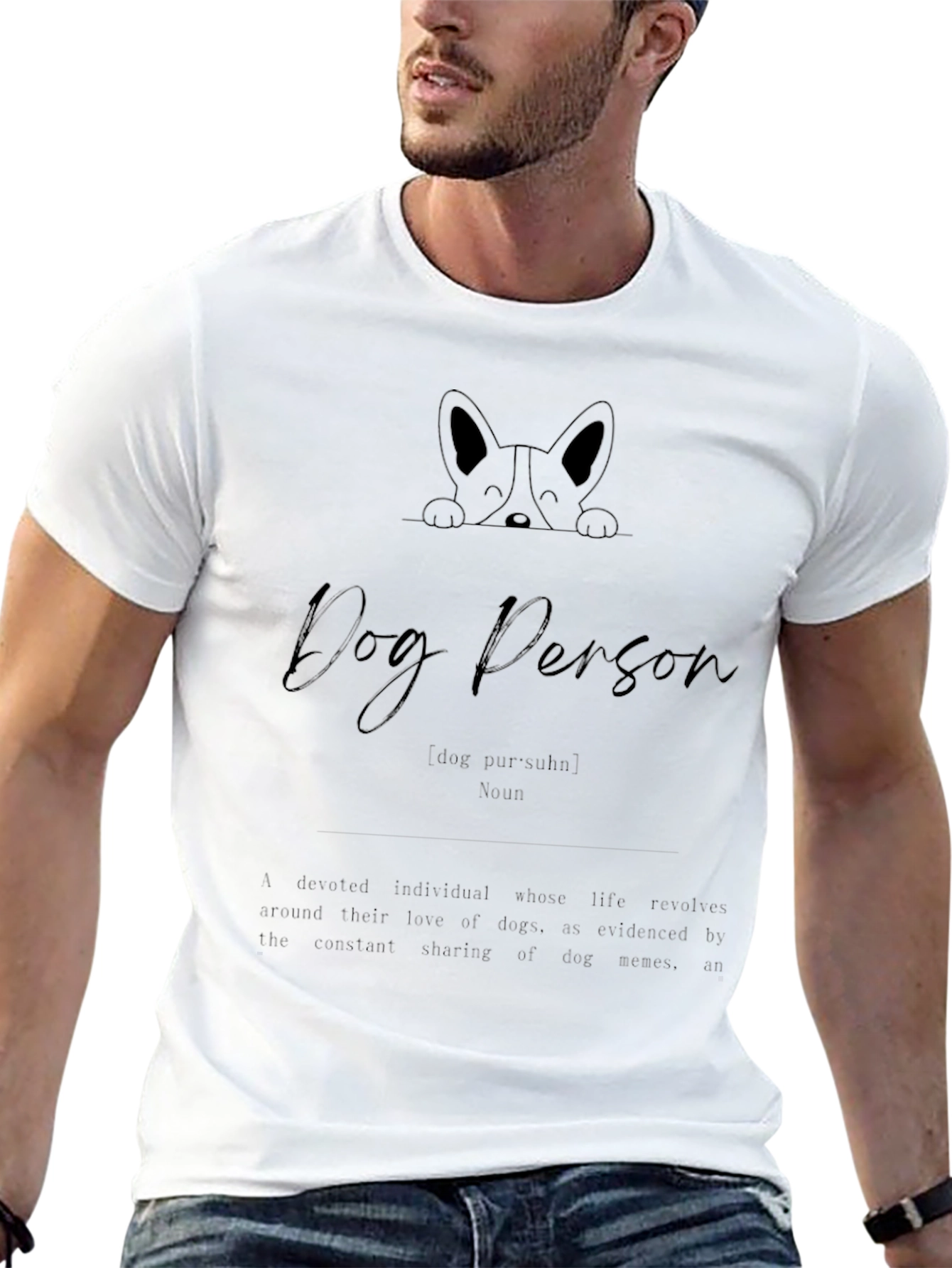 Dog Person Graphic T-Shirt - Unisex