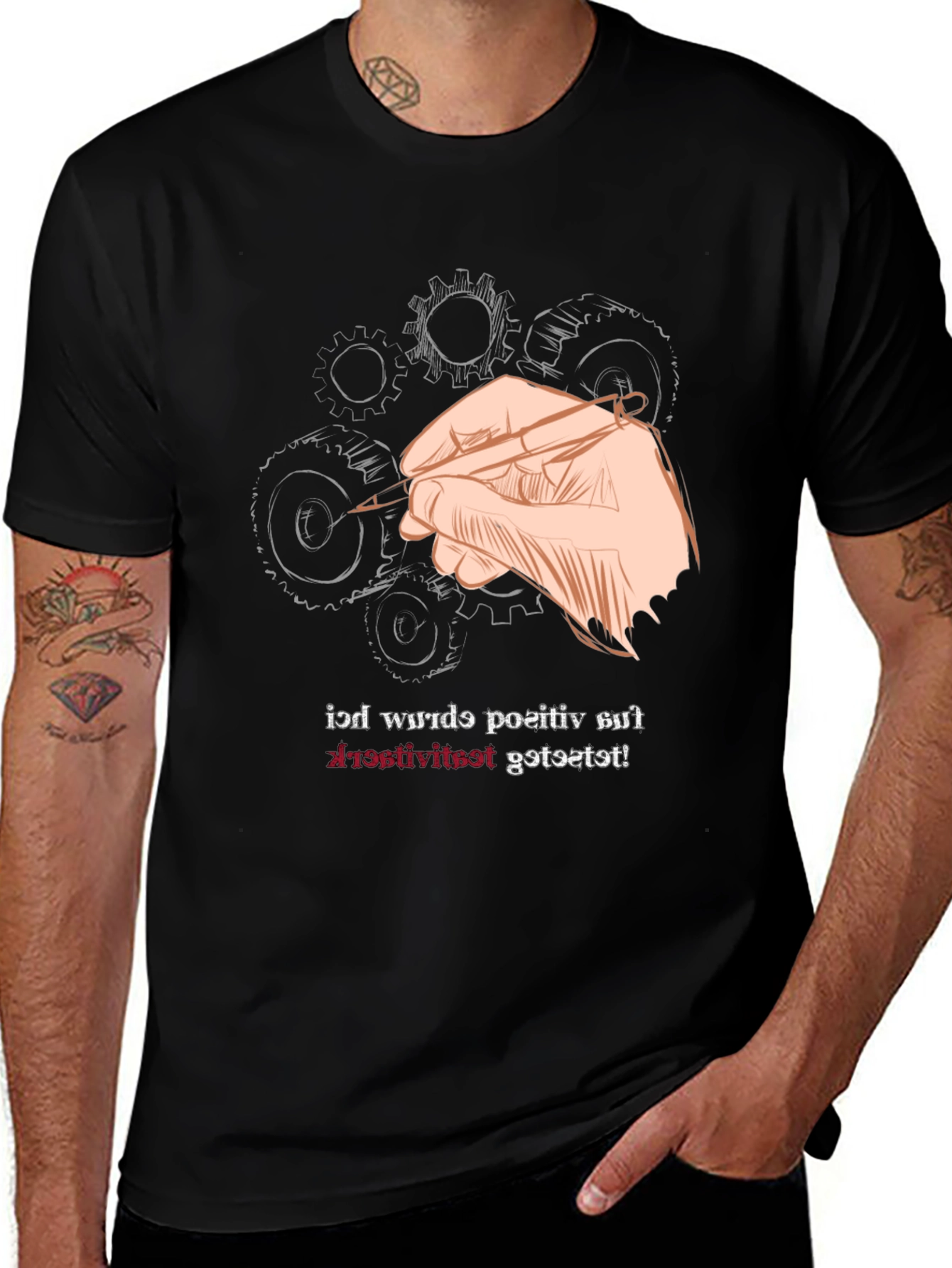 Creative Gears Graphic T-Shirt