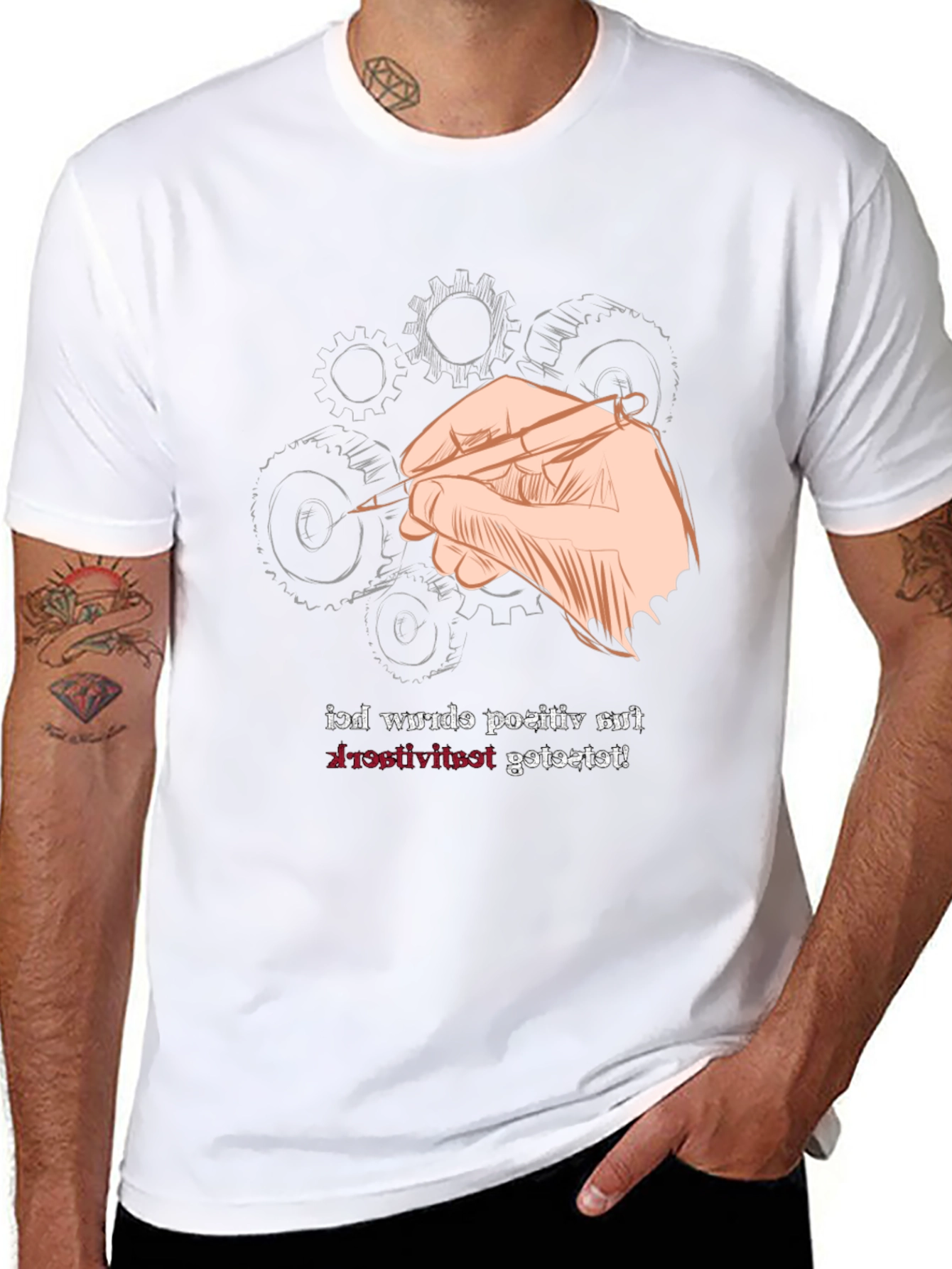 Creative Gears Graphic T-Shirt