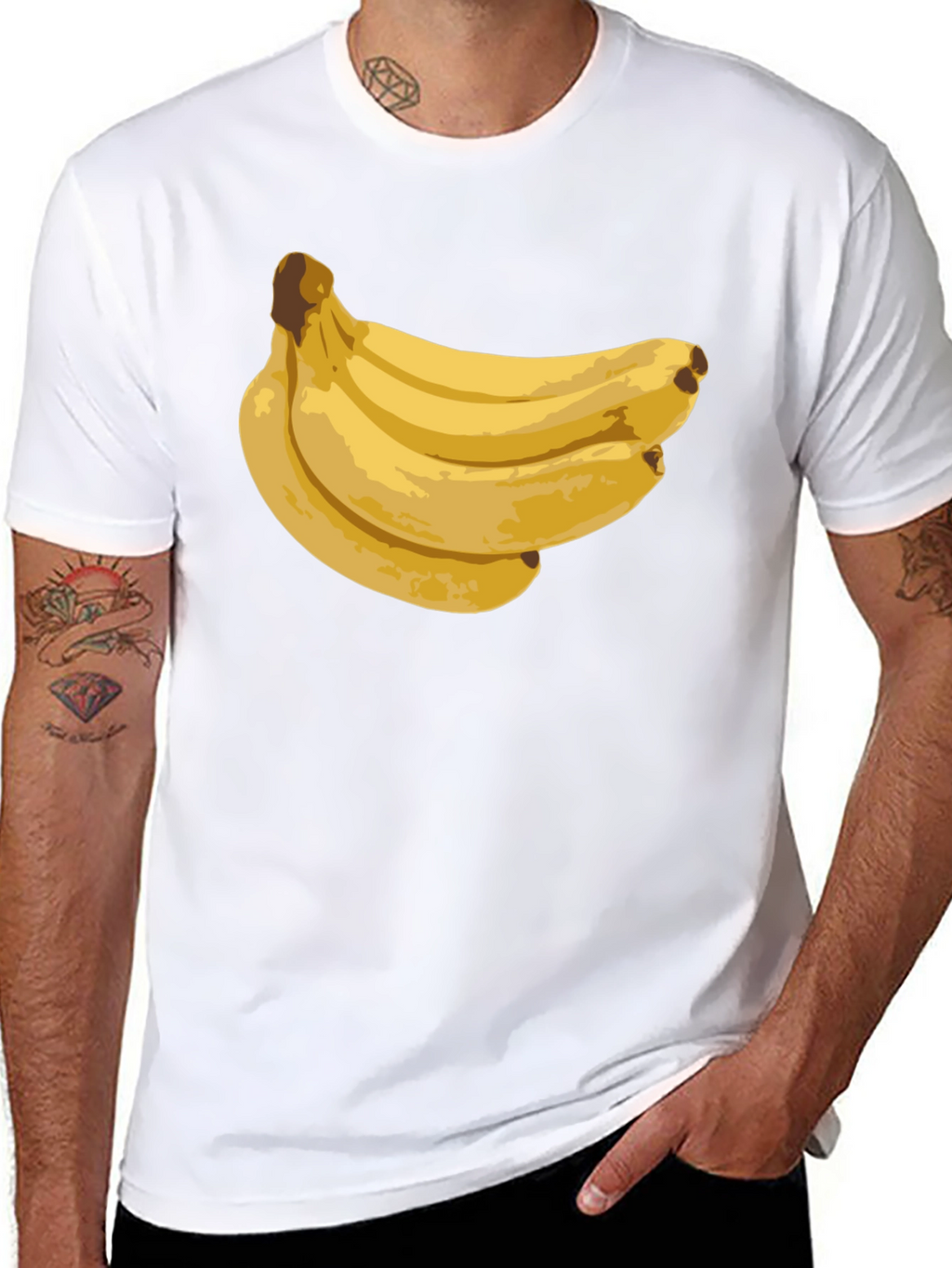 Banana Graphic T-Shirt - Unisex Casual Tee